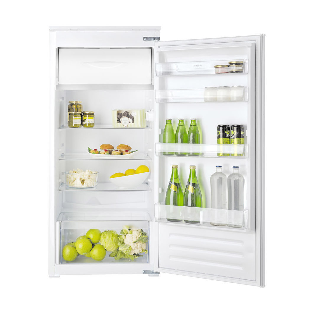Hotpoint HSZ12A2D 122cm High Integrated Upright Fridge with Ice Box 54