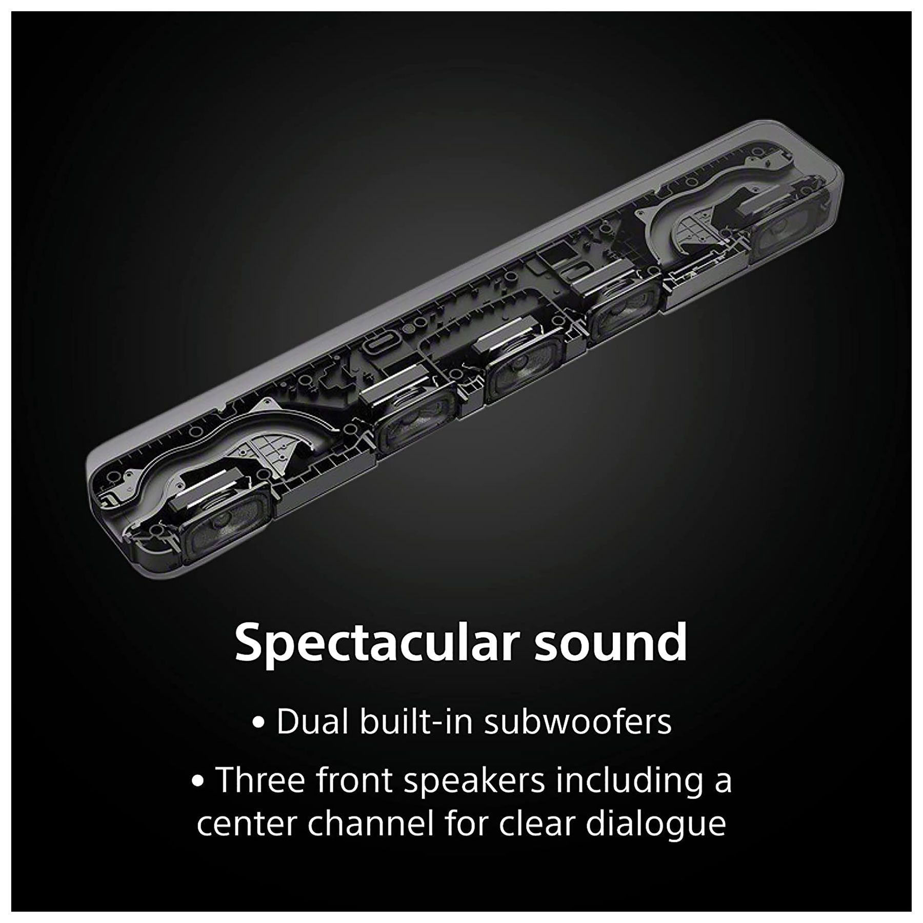 Sony HT S2000 3 1Ch Soundbar in Black 360 Spatial Sound Dolby Atmos, photo 5