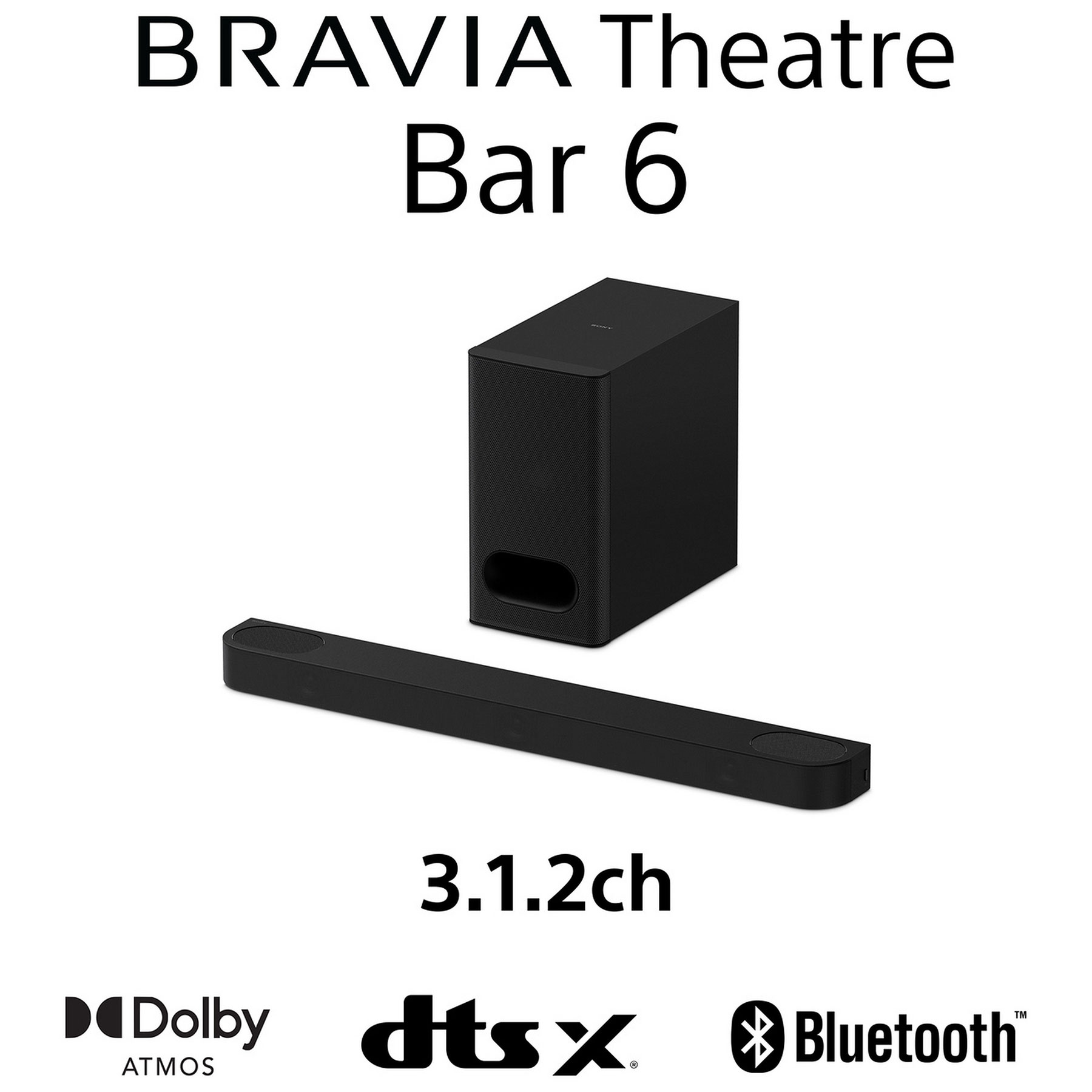 Sony HTB600 3 1 2ch BRAVIA Theatre Bar 6 Dolby Atmos Soundbar Subwoofe, photo 4