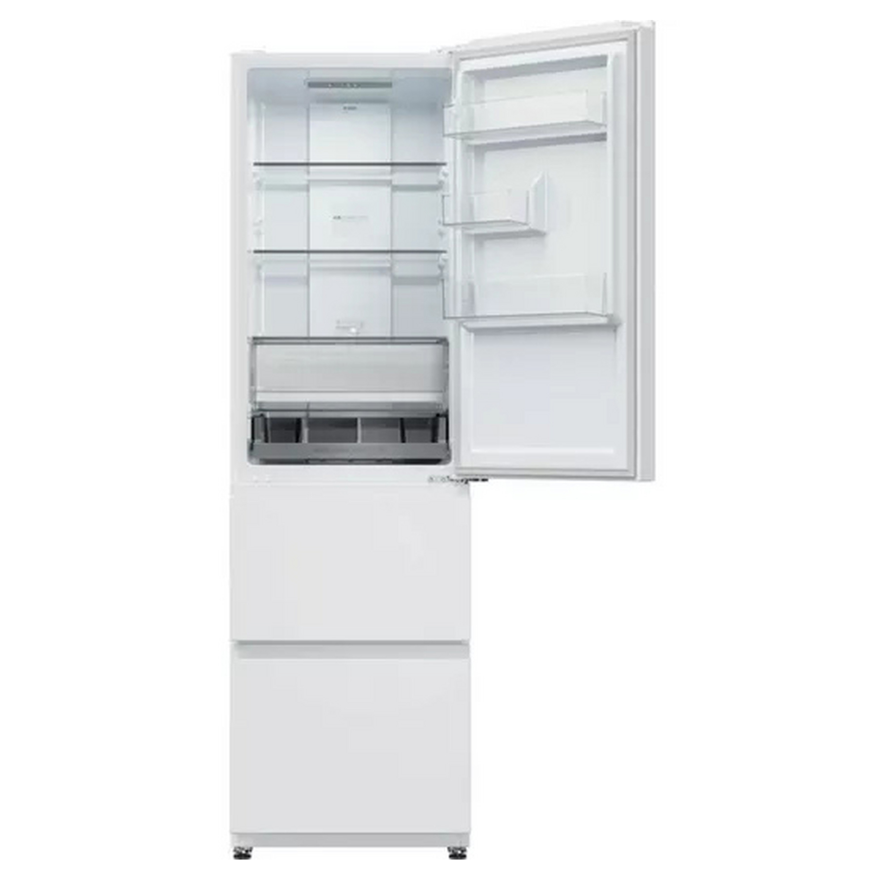 Haier HTR3518ENMWK 185cm High 60 40 Frost Free Fridge Freezer in White, photo 3