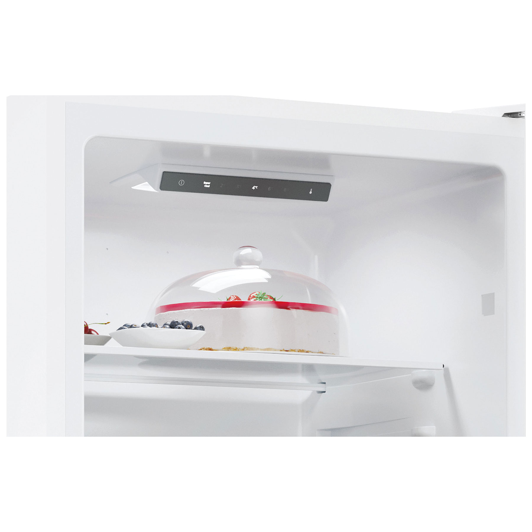 Hoover HVCT3L517EWK 176cm High 50 50 Fridge Freezer in White 55cm Wide, photo 5