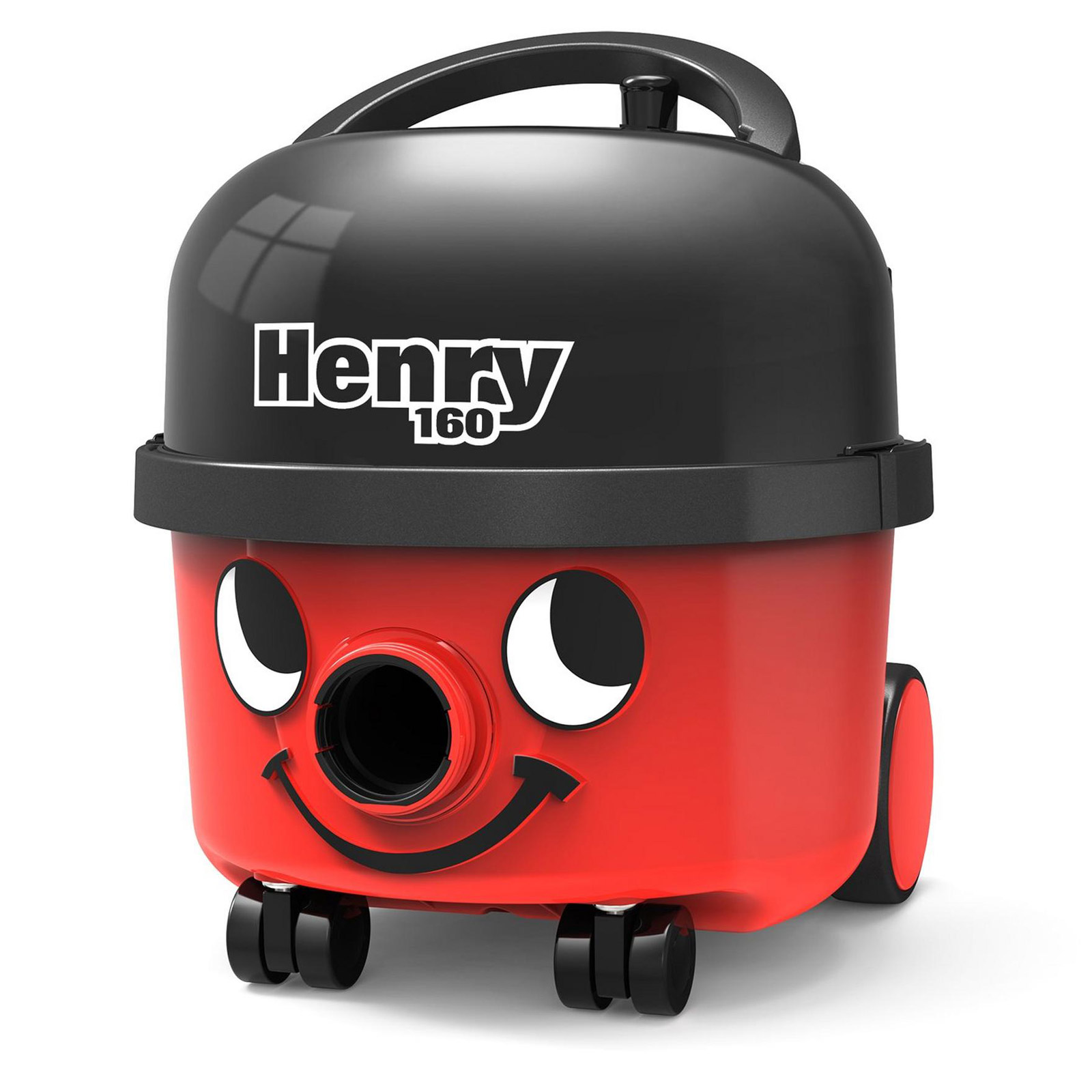 Image of Numatic HVR160E HENRY Eco Cylinder Vacuum Cleaner in Red Bagged