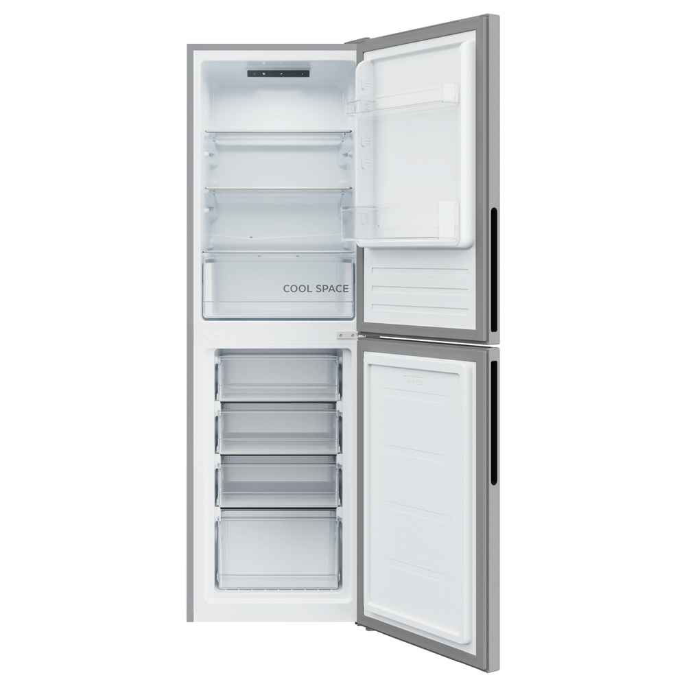 Hoover HVT3CLECKIHS 176cm High 50 50 Fridge Freezer in Silver 55cm Wid, photo 4