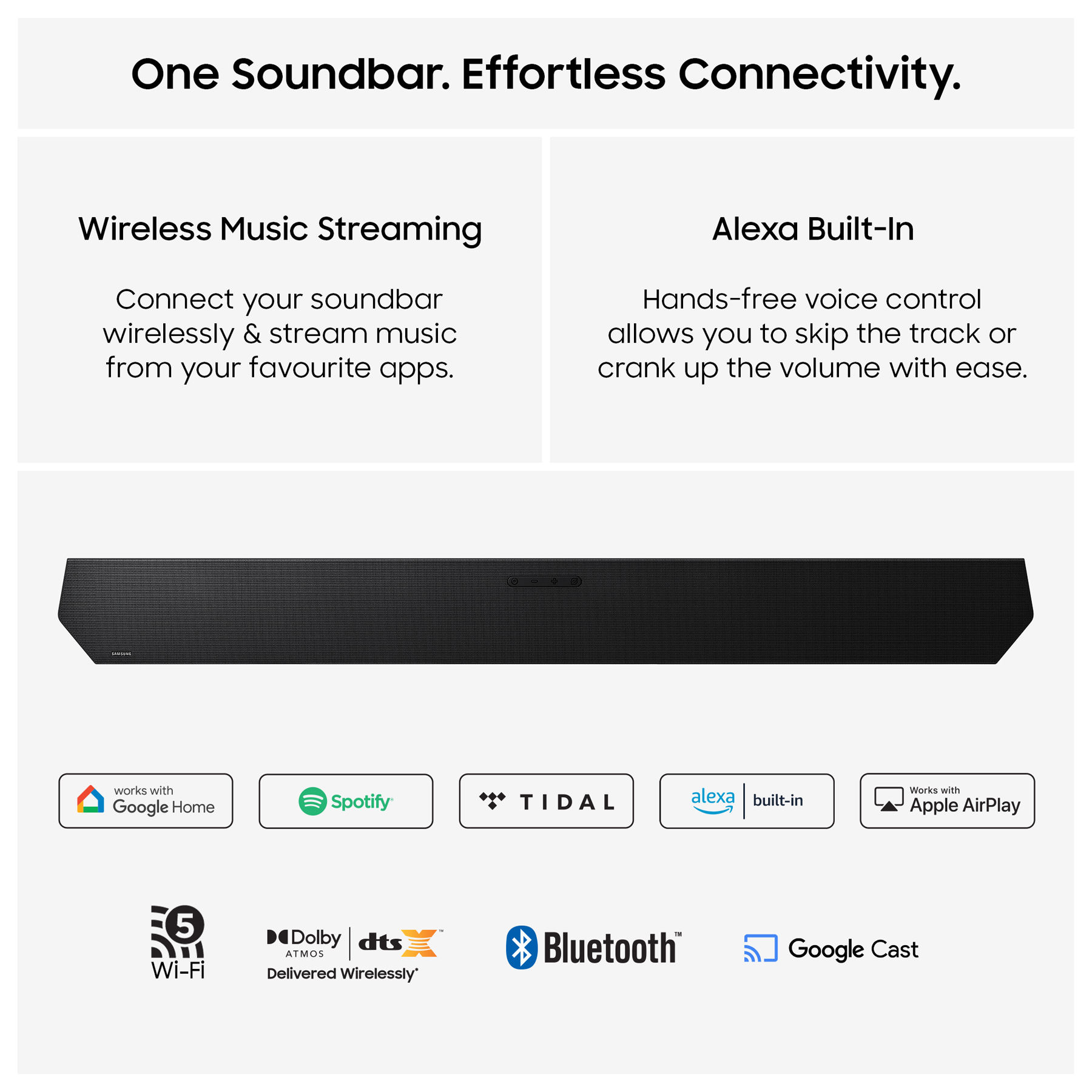 Samsung HW Q800H 5 1 2ch Q Series Wireless Dolby Atmos Soundbar Wirele, photo 5
