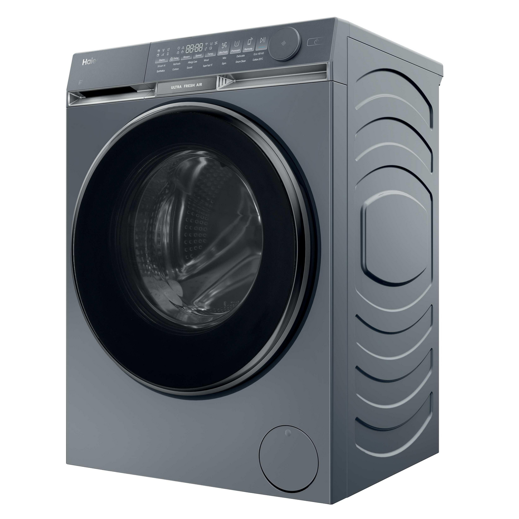 Haier HW100B14387G X9 10kg 1400 Spin Washing Machine in Graphite A Rat, photo 2