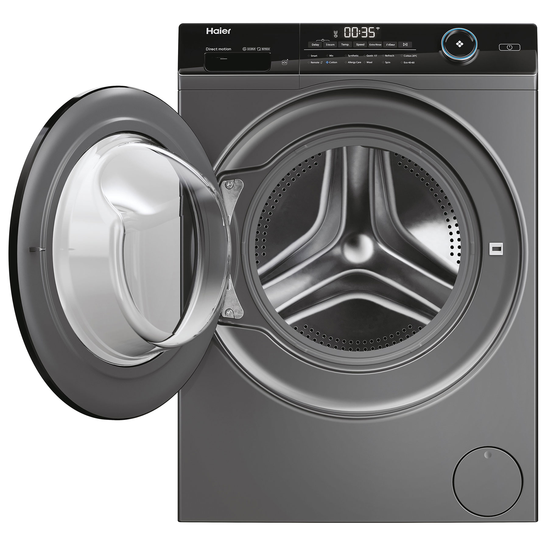 Haier I-Pro Series 5 HW100-B14959S8U1 washing machine Front-load 10 kg 1400 RPM Anthracite
