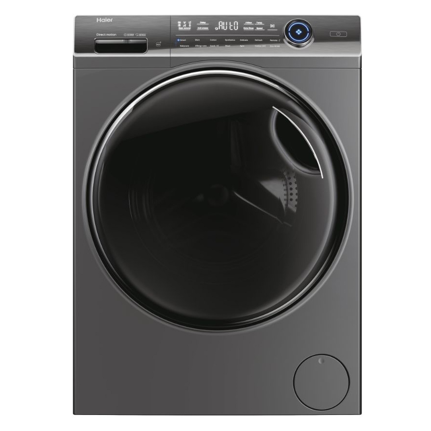 Haier HW10GBD14979SUUK 10kg I-Pro Series 7 Plus Autodose Freestanding Washing Machine 1400rpm – GRAPHITE