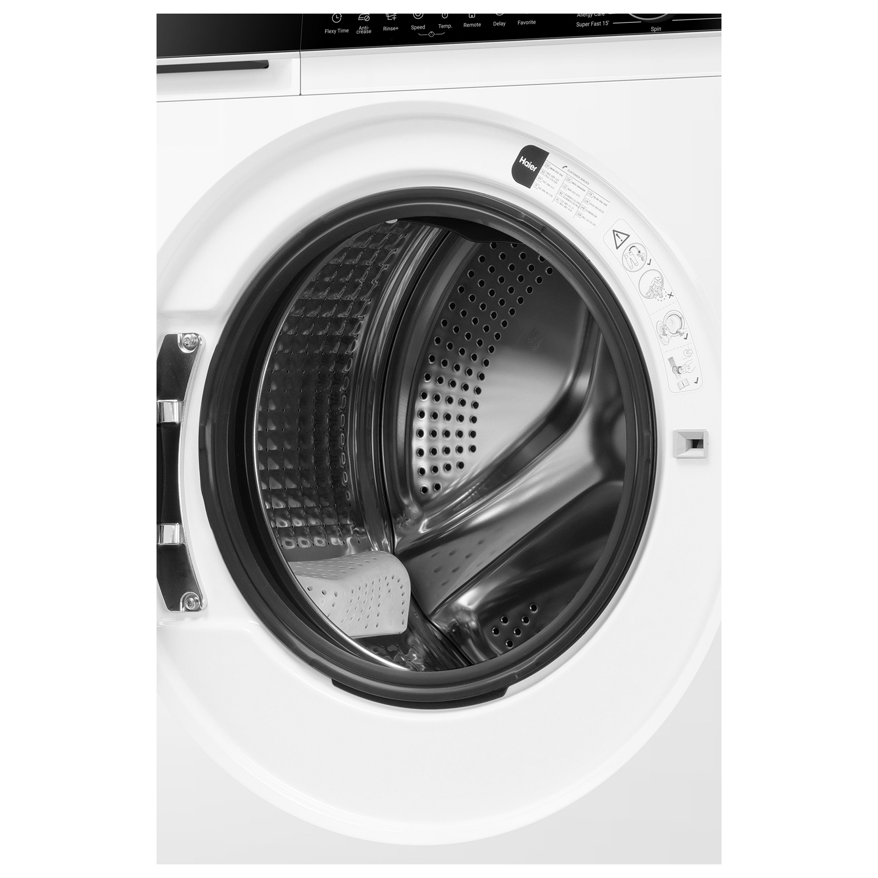 Haier X5 Plus HW90BP14357AETUK 9kg 1400 Spin Freestanding Washing Machine White - A Rated, photo 3