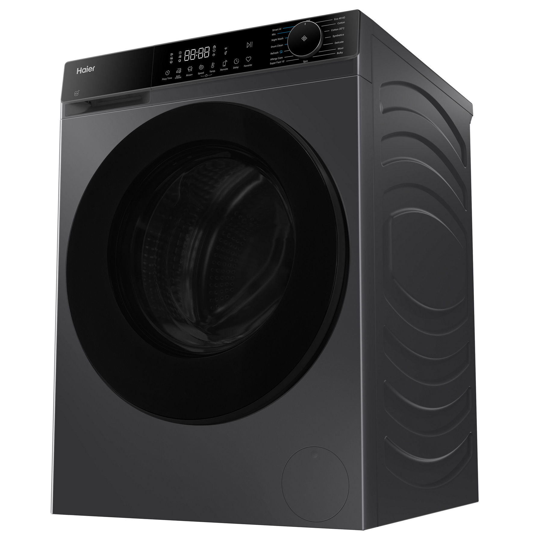 Haier X5 Plus HW9BP14357AEGTUK 9kg 1400 Spin WiFi Connected Washing Machine Graphite - A Rated, photo 3