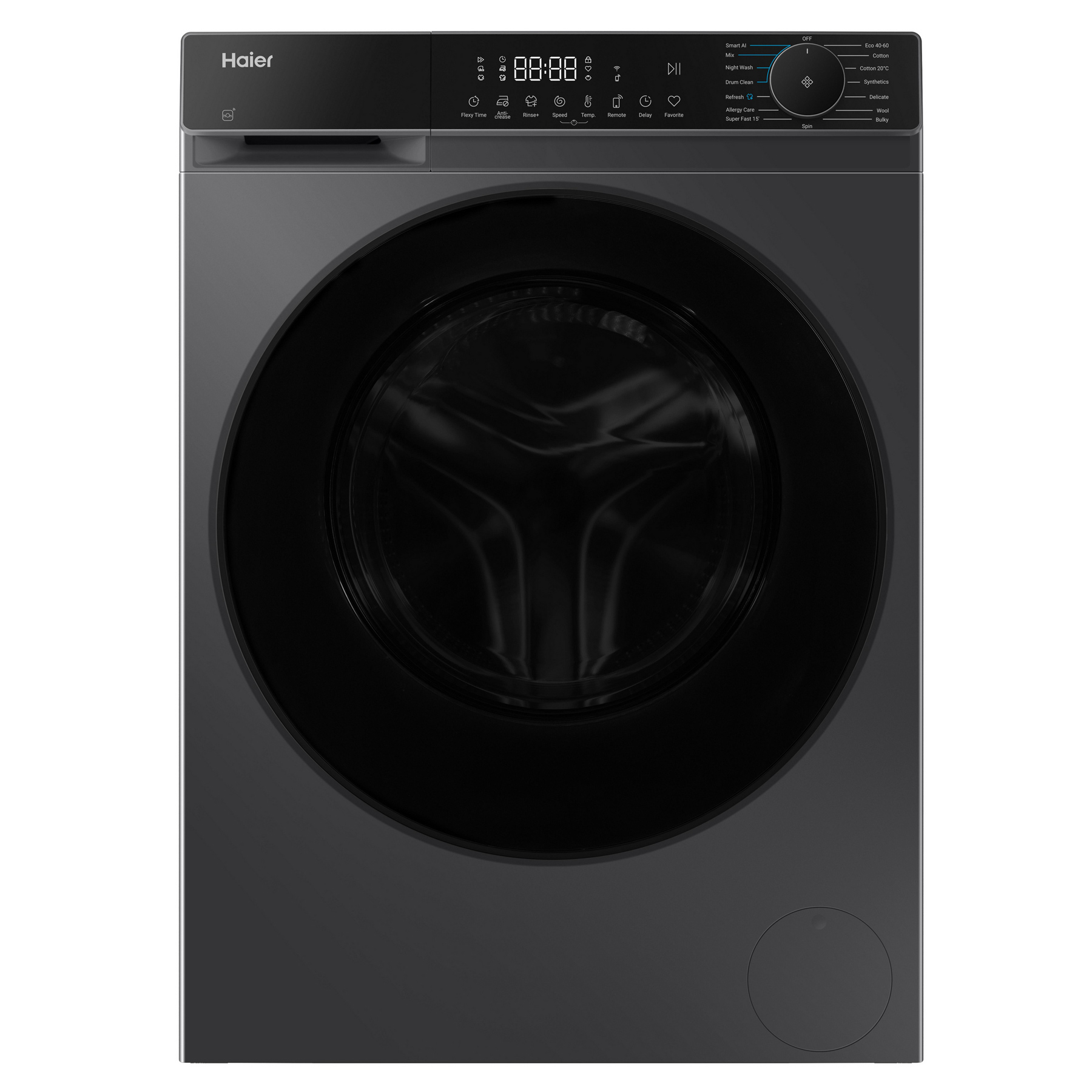 Haier HW9BP14357AE X5 9kg 1400 Spin Washing Machine in Graphite A Rate