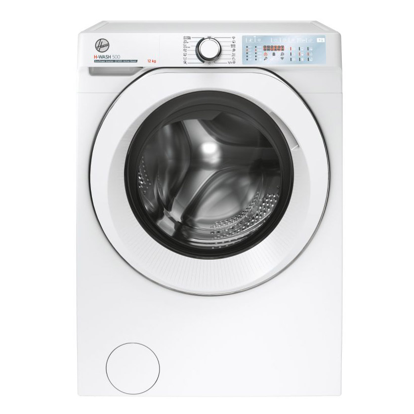 Image of Hoover HWB412AMC Washing Machine in White 1400rpm 12Kg A Rated WiFi BT