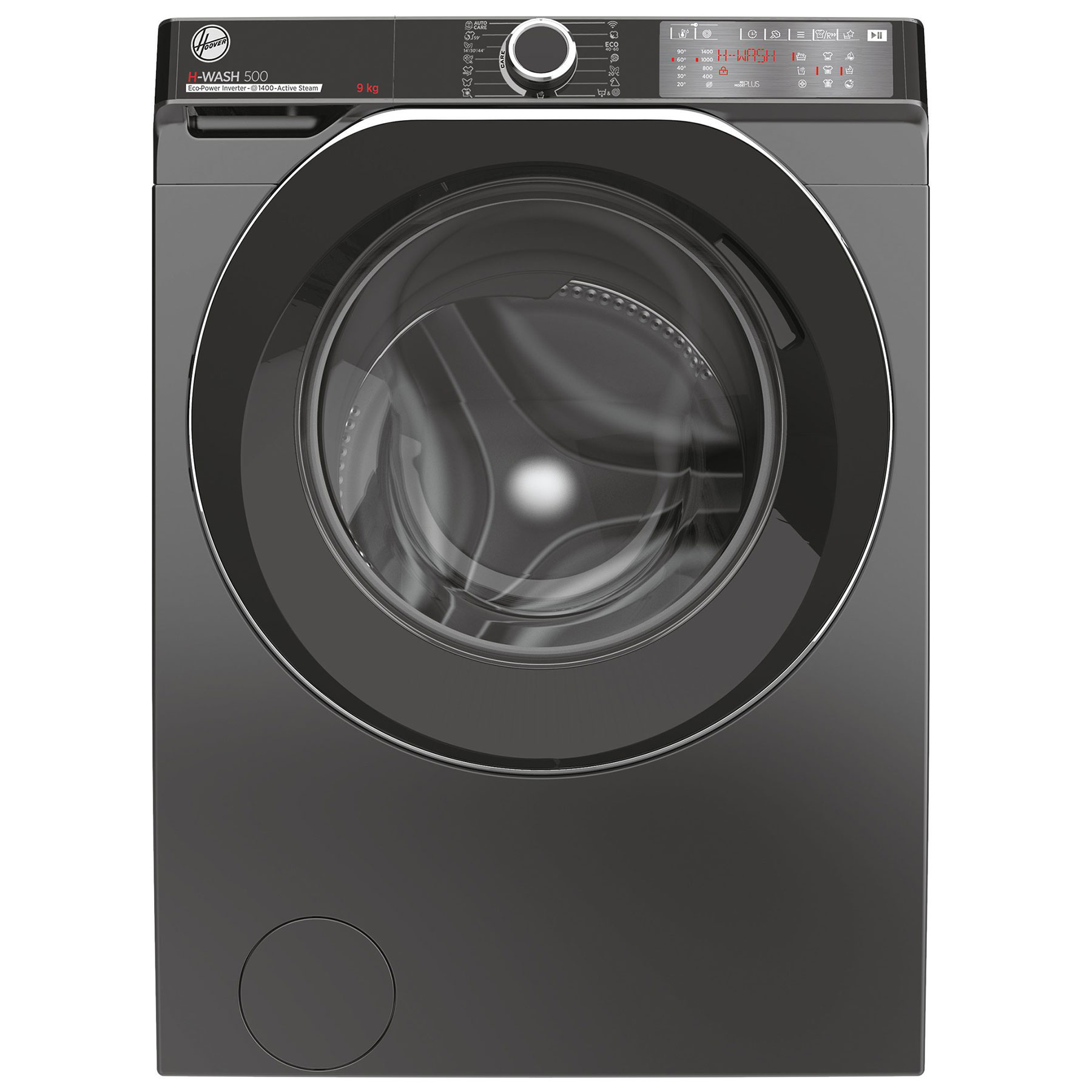 Hoover HWB49AMBCR H Wash 500 9kg 1400 Spin Washing Machine in Graphite