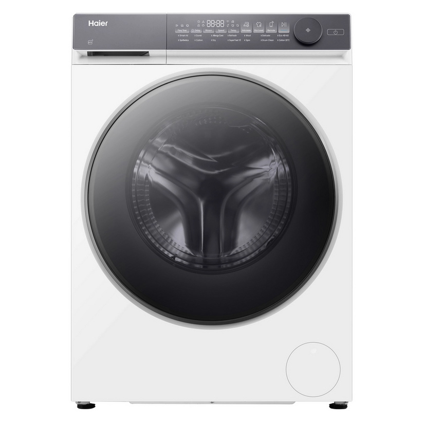 Haier HWD80BP14367 Washer Dryer in White 1400 Spin 8kg 5kg D Rated Wi
