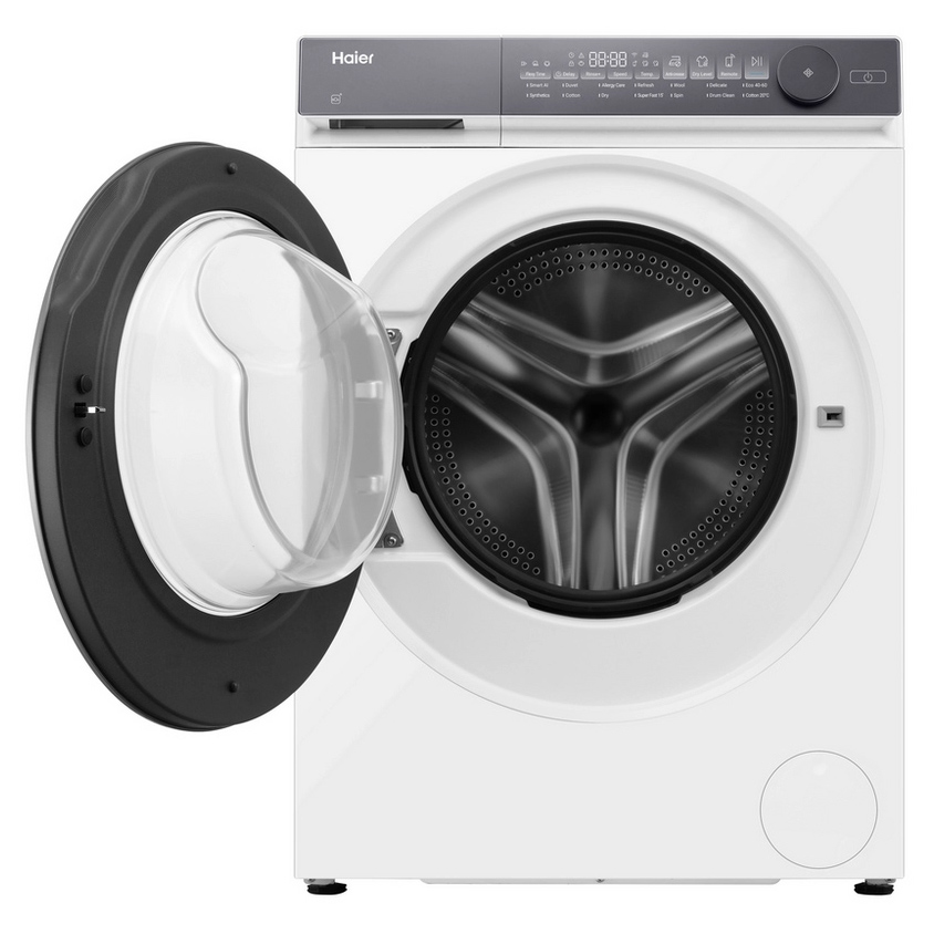 Haier HWD80BP14367 Washer Dryer in White 1400 Spin 8kg 5kg D Rated Wi, photo 4