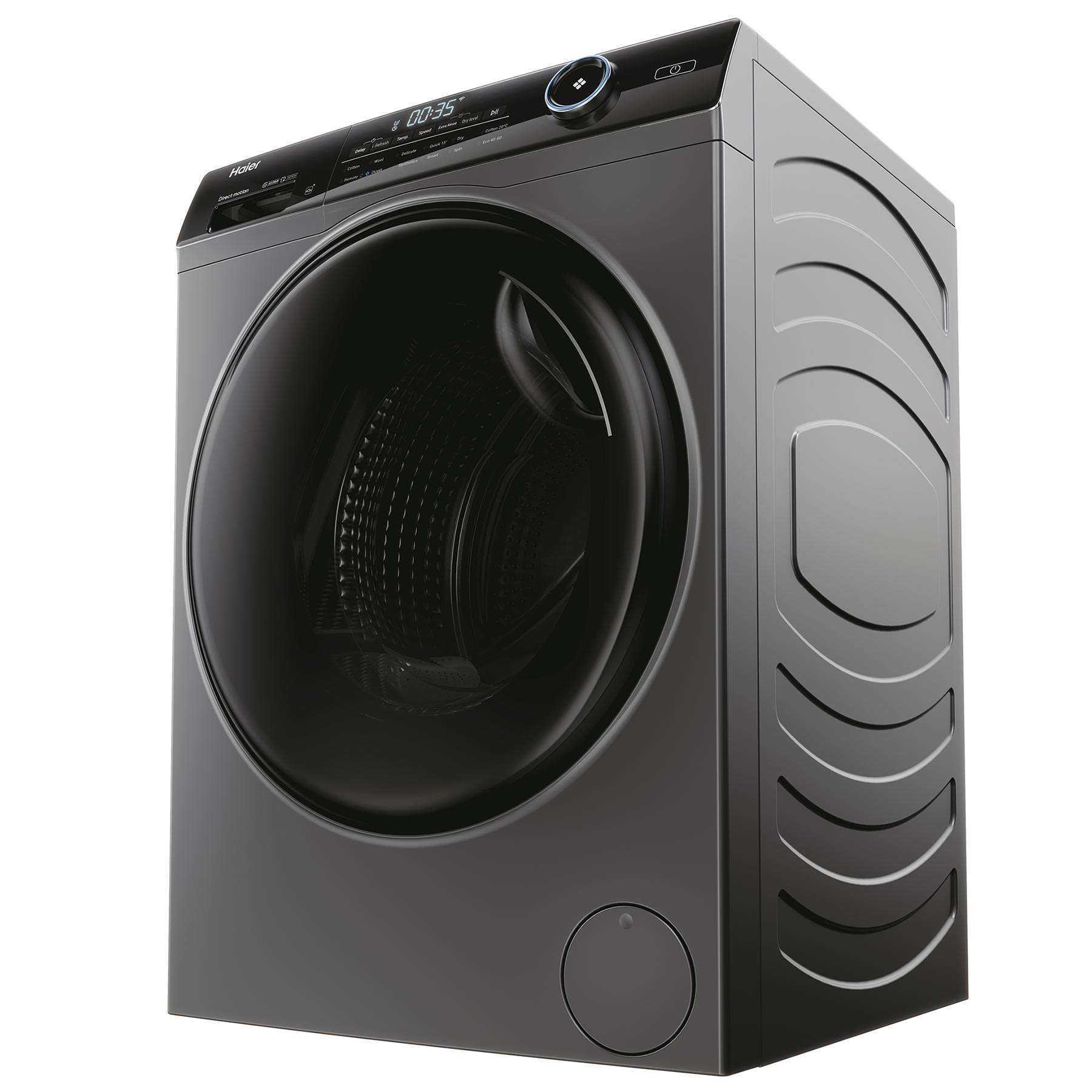 Haier HWD90B14959S8NUK I-Pro Series 5 9kg/6kg 1400 Spin Washer Dryer in Graphite for Efficient Laundry, photo 4