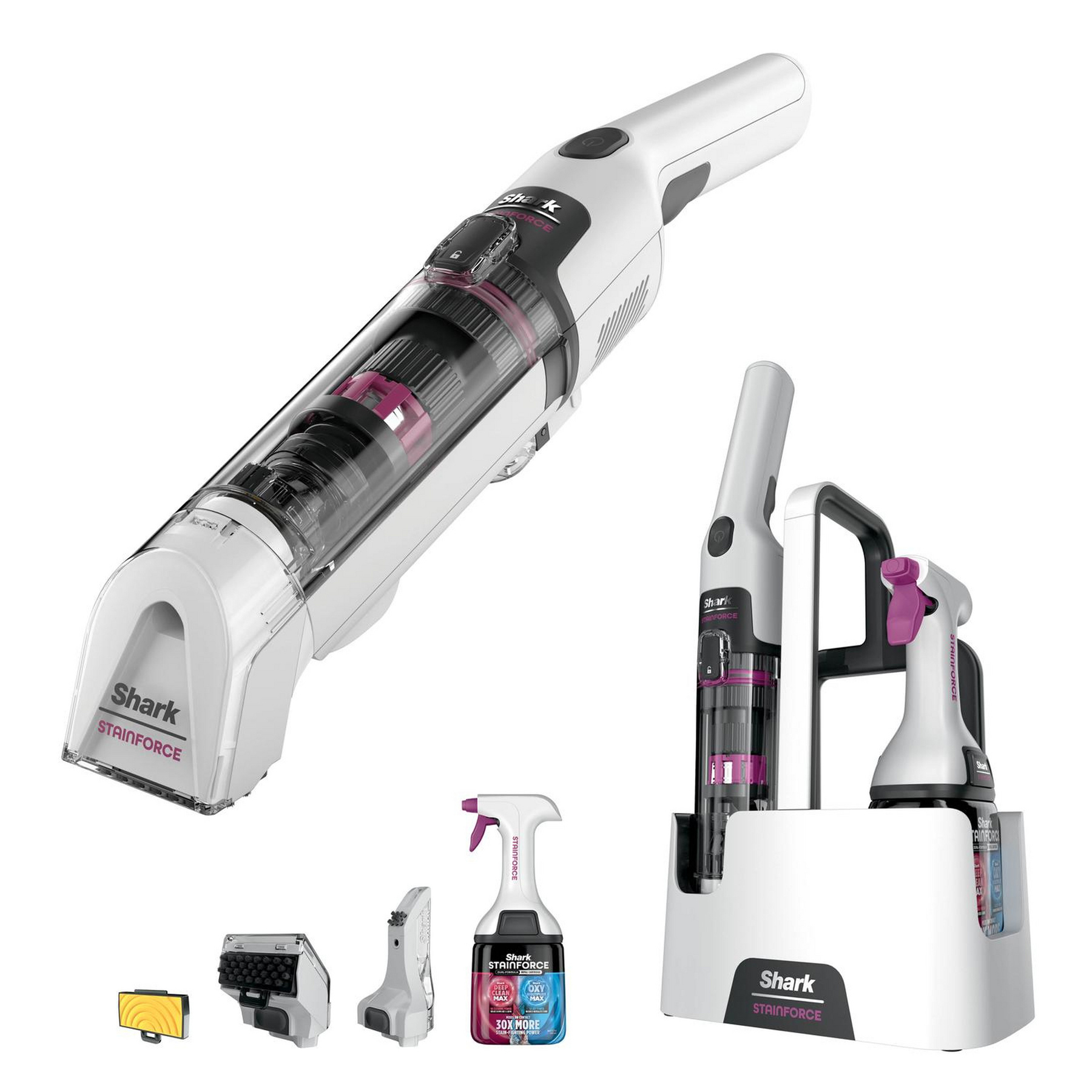 Shark HX100UKT Shark StainForce Cordless Stain Destroying Spot Cleaner