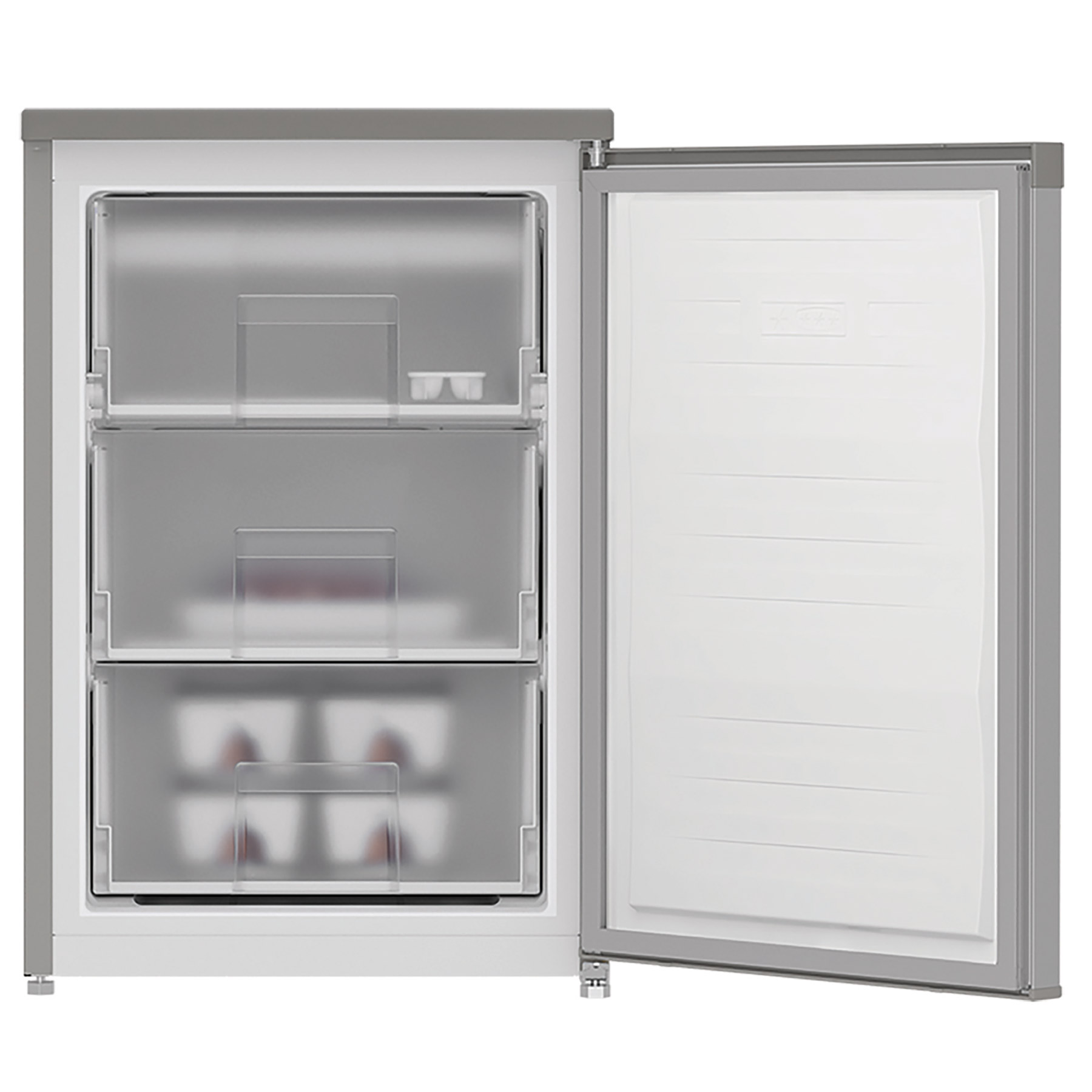 Indesit I55Z1112SUK 84cm High Undercounter Freezer in Silver 54cm Wide, photo 3