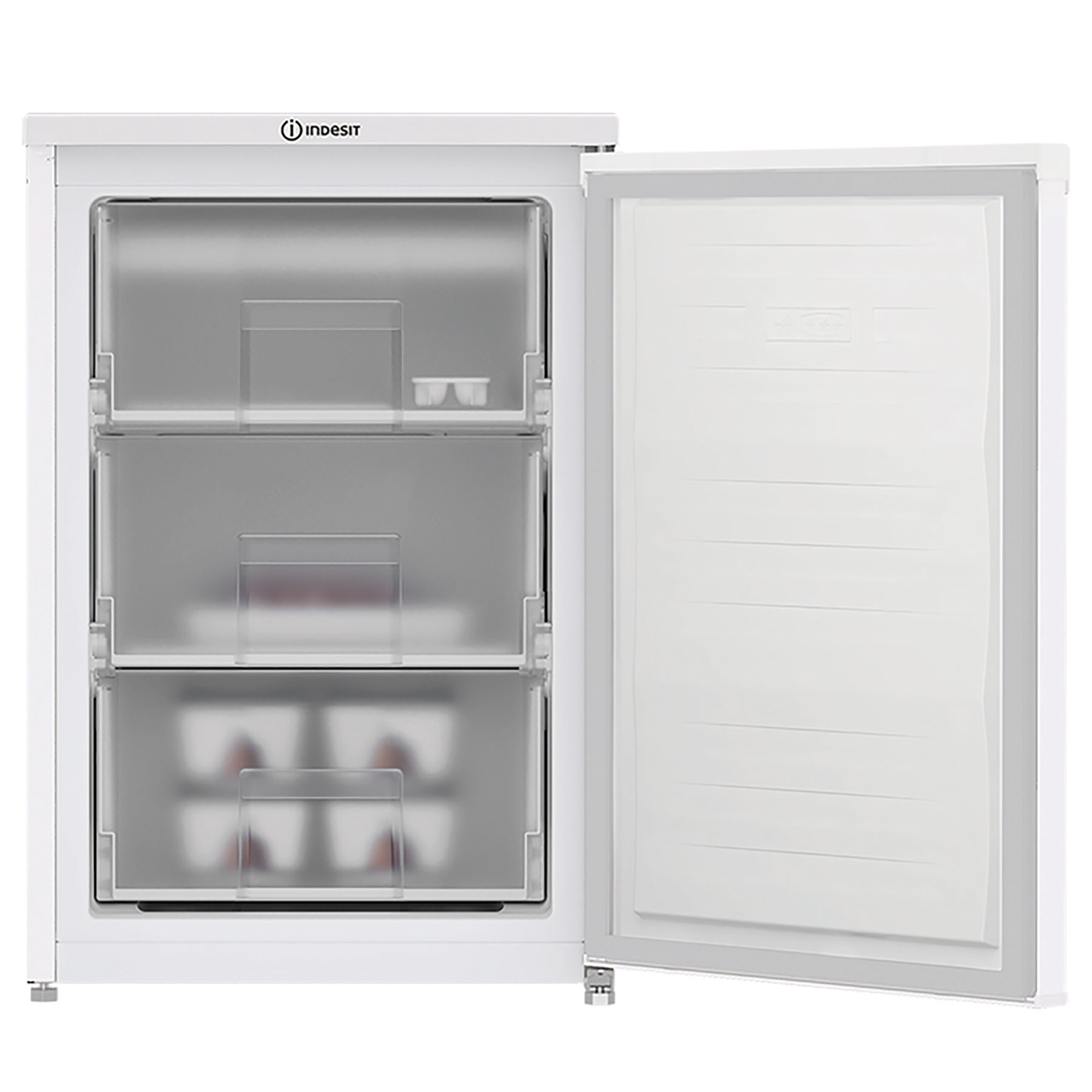 Indesit I55Z1112WUK 84cm High Undercounter Freezer in White 54cm Wide, photo 3