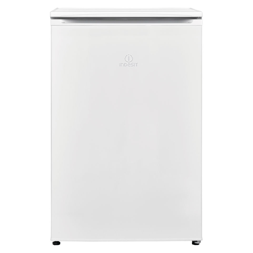 indesit i55zm1110w 55cm undercounter freezer in white f rated 102l