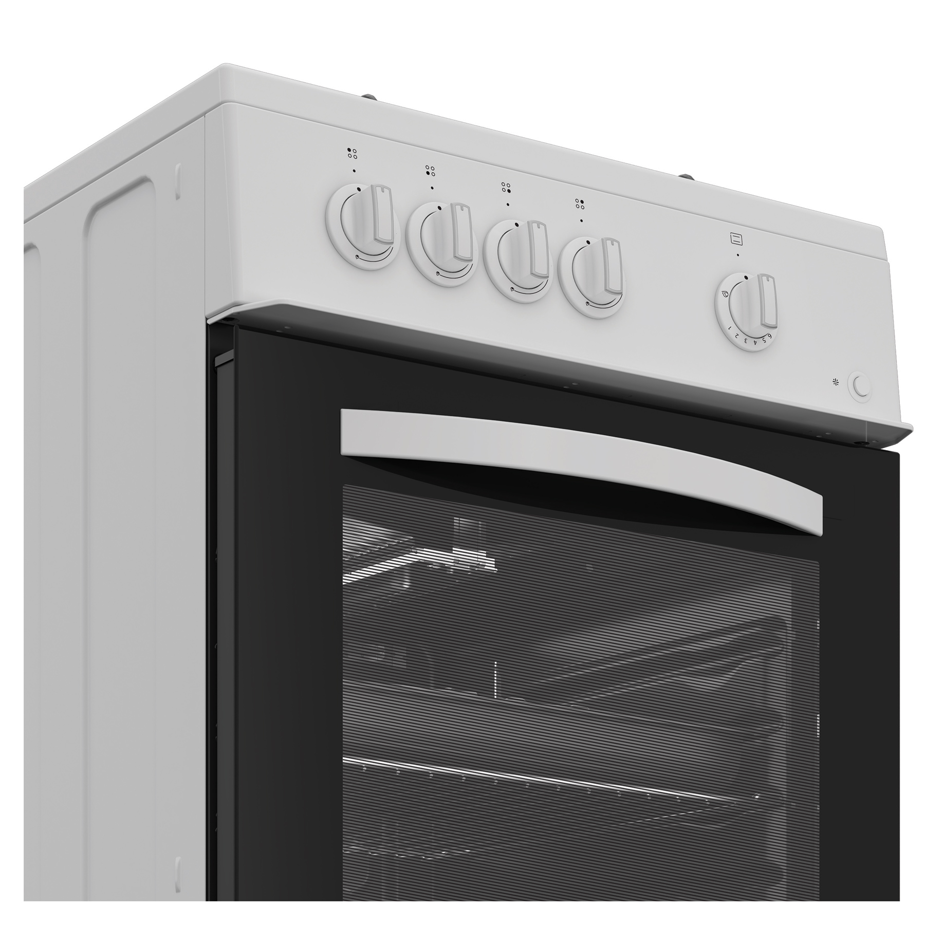 Indesit I5G1KMW 50cm Single Oven Gas Cooker in White 55 Litres, photo 4