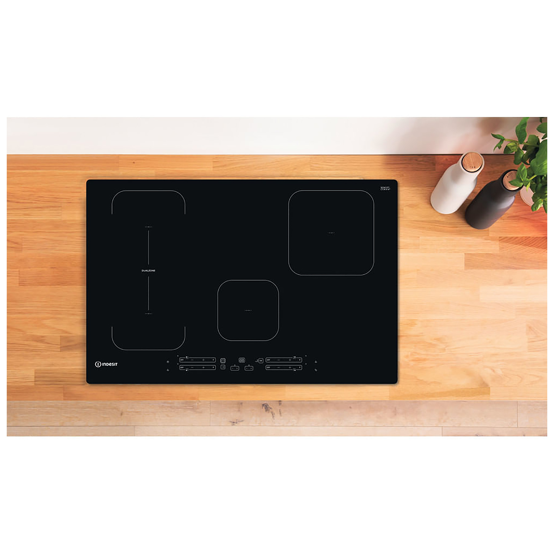 Indesit IB21B77NE 77cm Touch Control Induction Hob in Black, photo 5