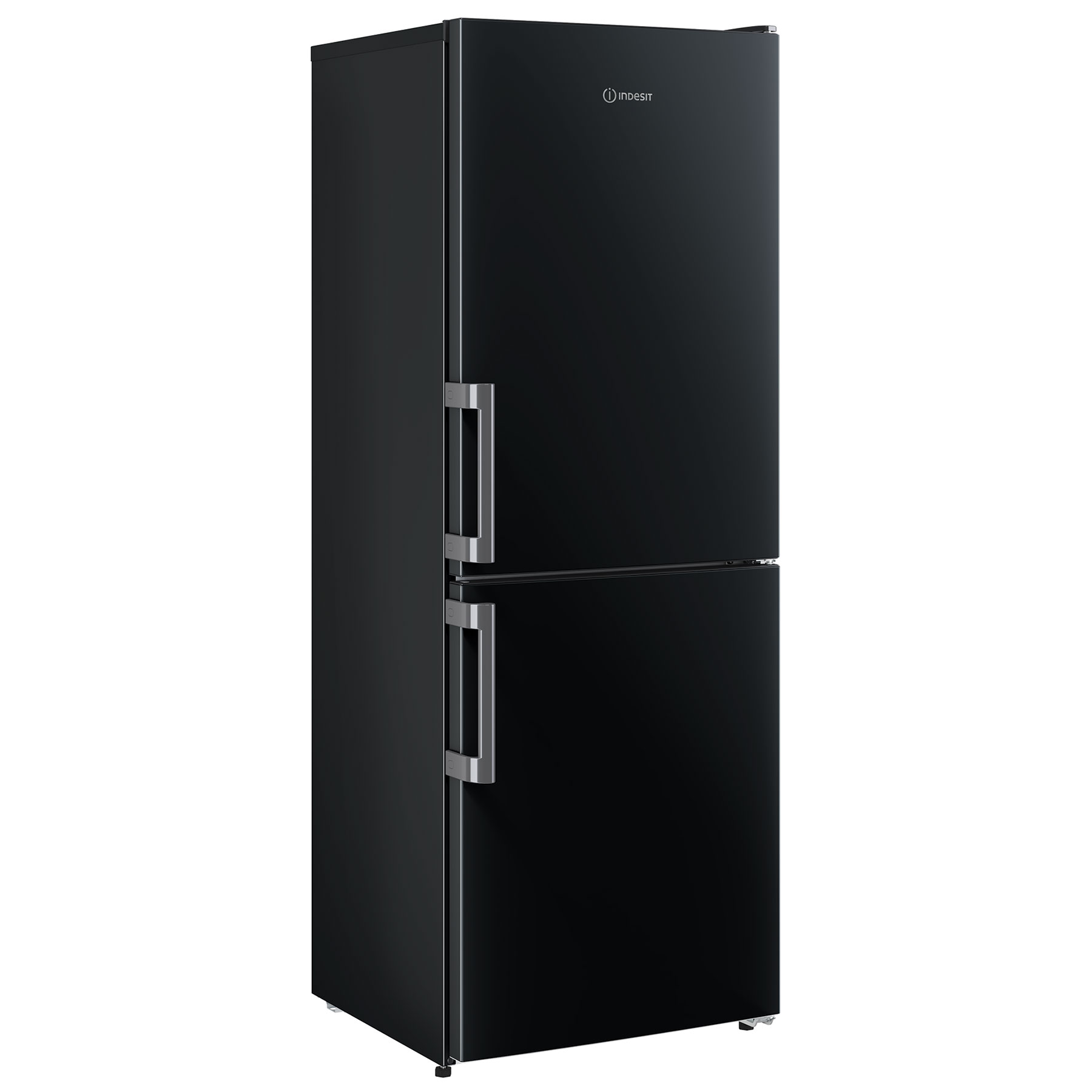 Indesit IB55532B 153cm High 50 50 Fridge Freezer in Black 54cm Wide, photo 2