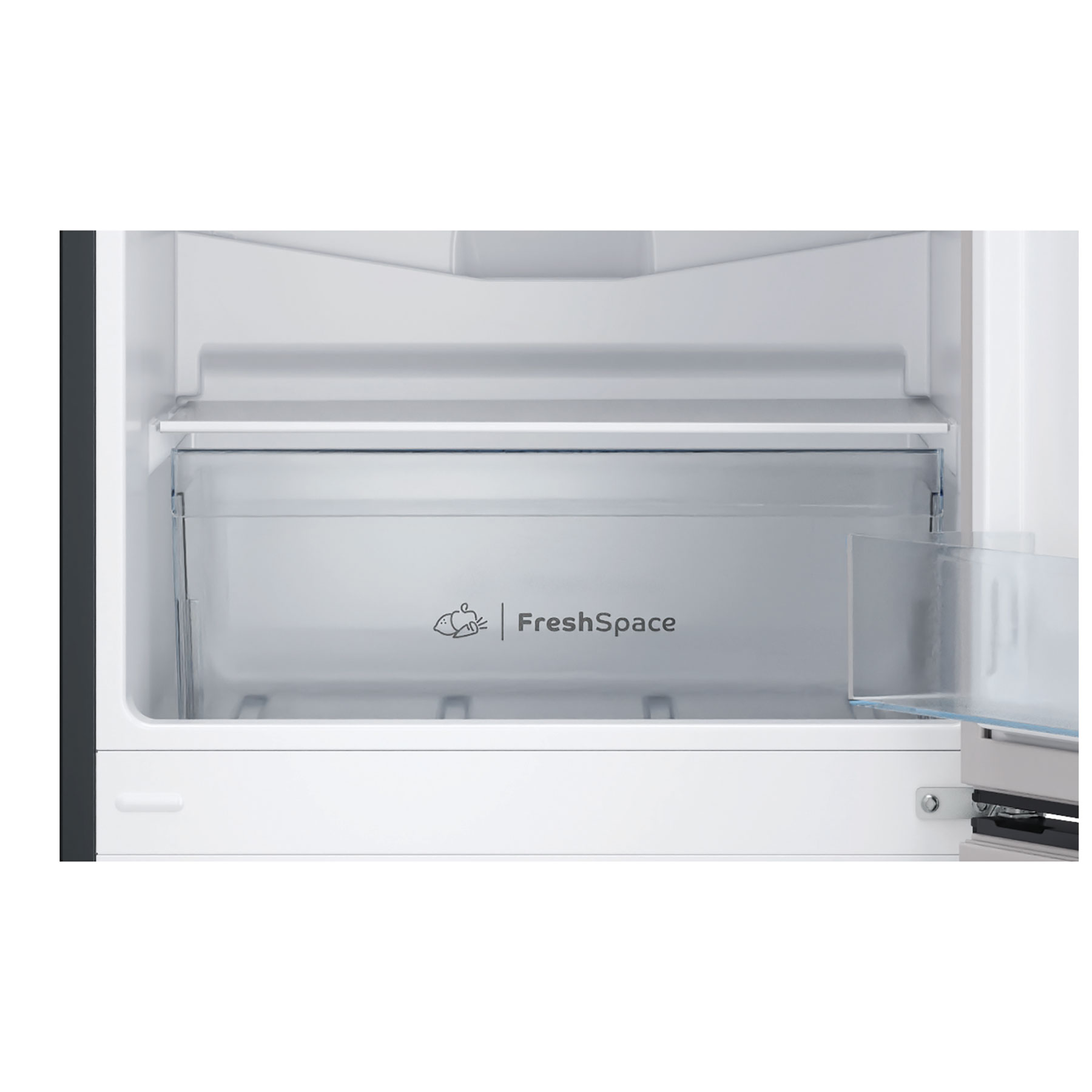 Indesit IB55532B 153cm High 50 50 Fridge Freezer in Black 54cm Wide, photo 4