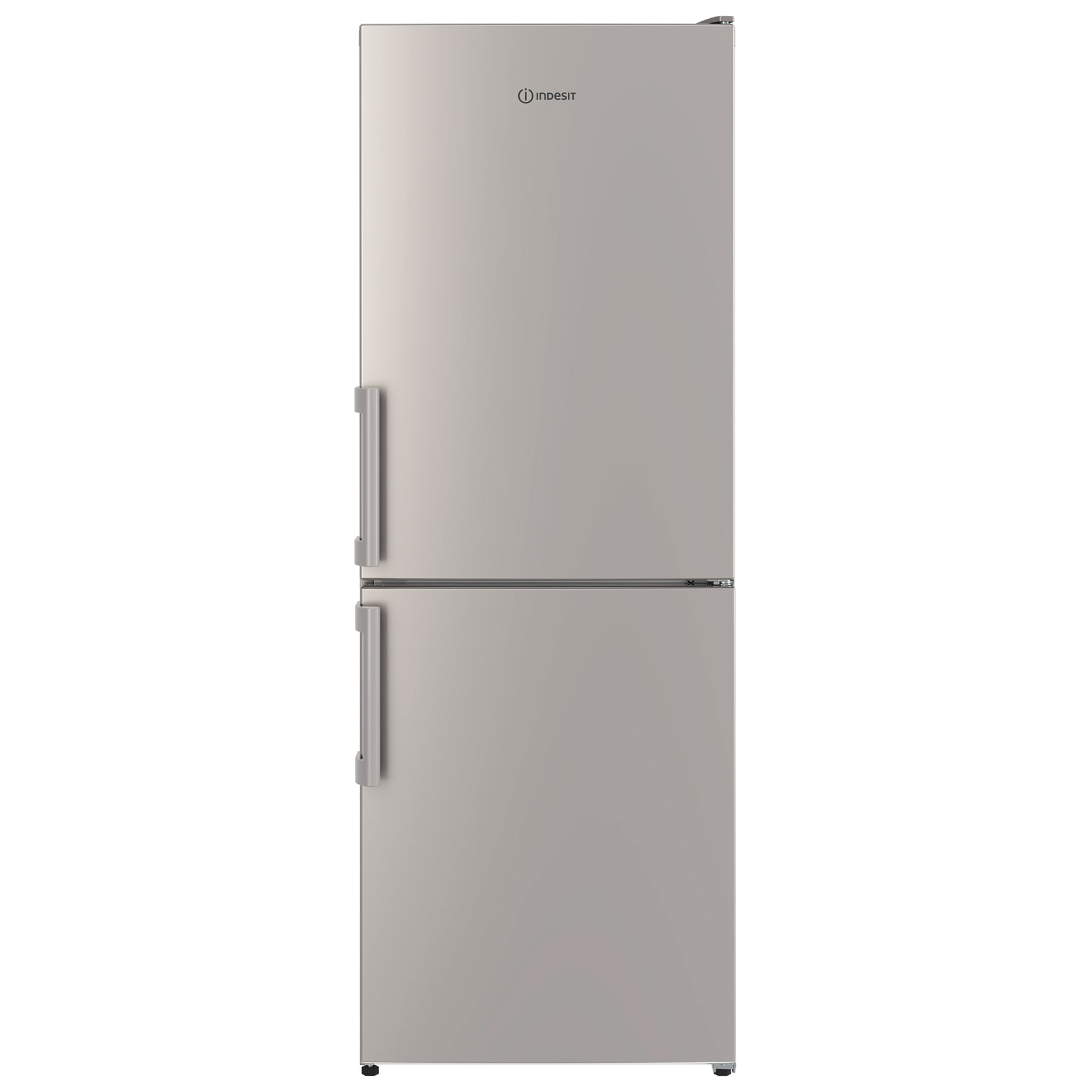 Indesit IB55532S 153cm High 50 50 Fridge Freezer in Silver 54cm Wide