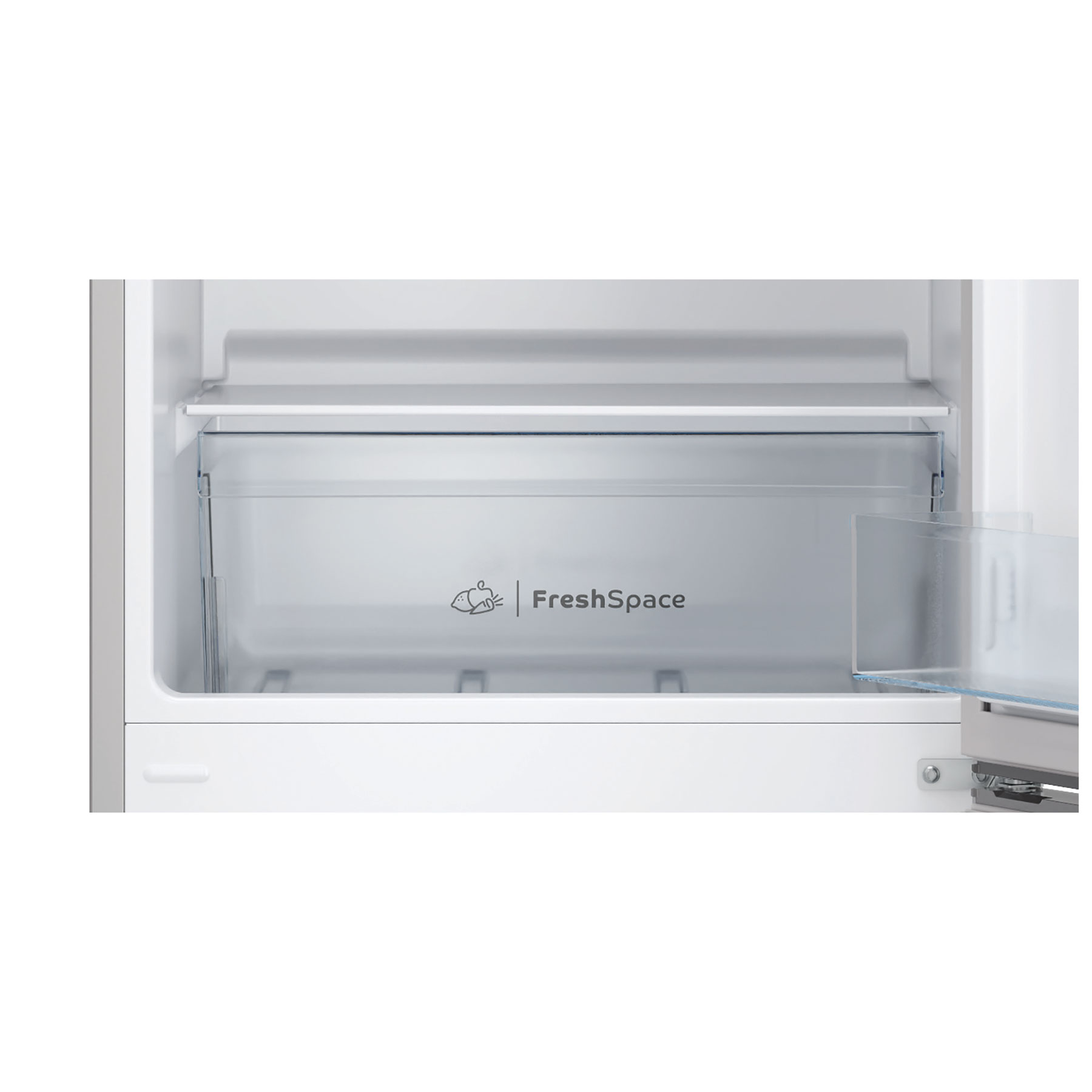Indesit IB55532S 153cm High 50 50 Fridge Freezer in Silver 54cm Wide, photo 4