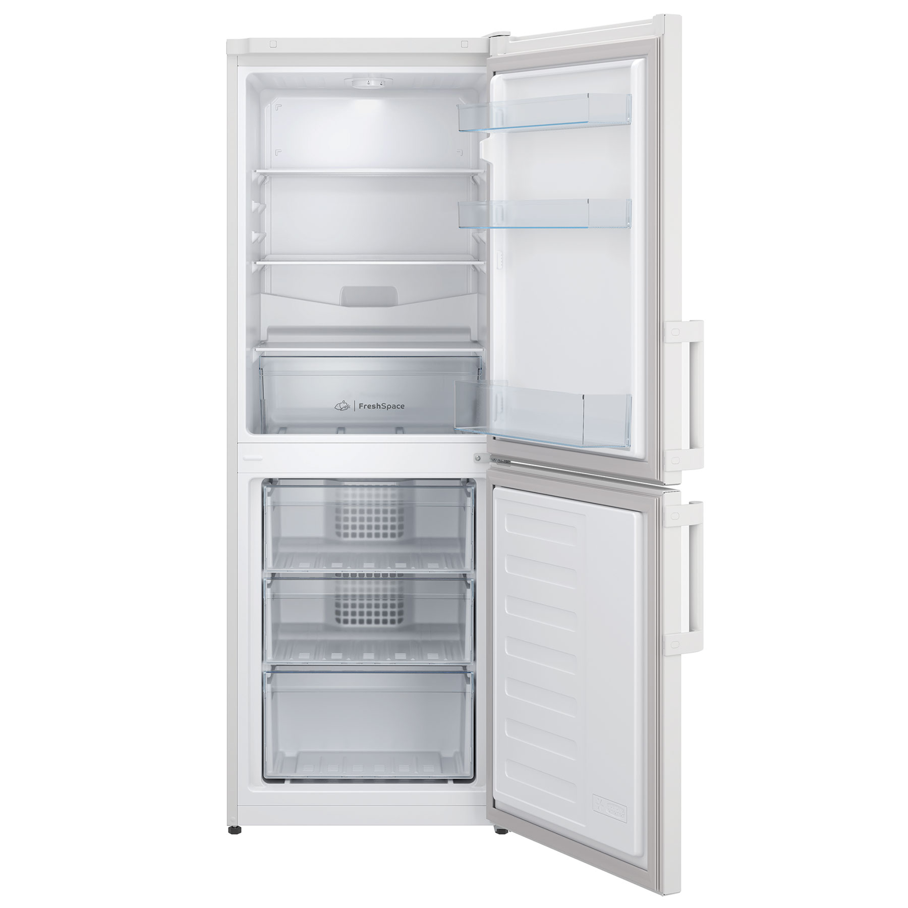 Indesit IB55532W 153cm High 50 50 Fridge Freezer in White 54cm Wide, photo 3