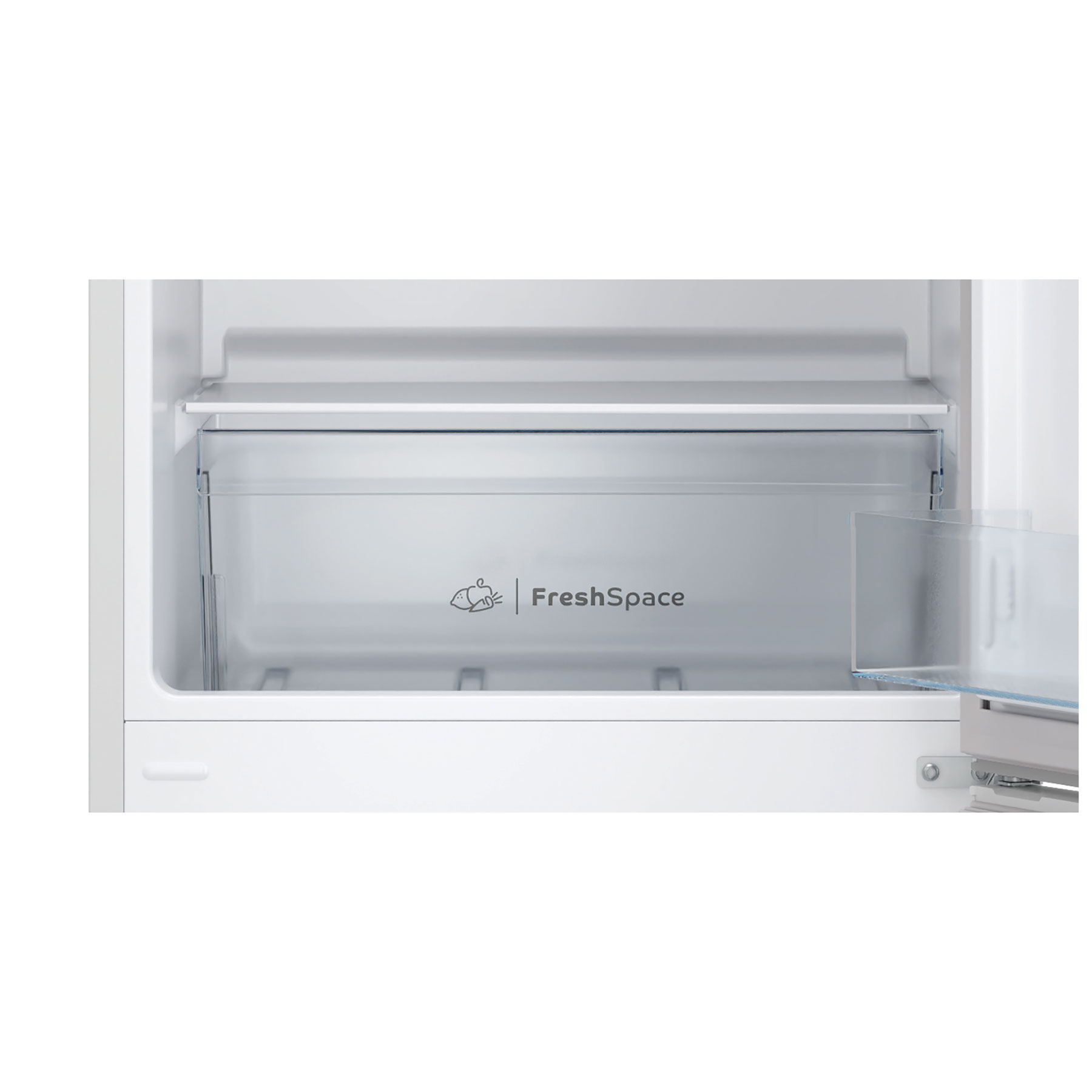 Indesit IB55532W 153cm High 50 50 Fridge Freezer in White 54cm Wide, photo 4