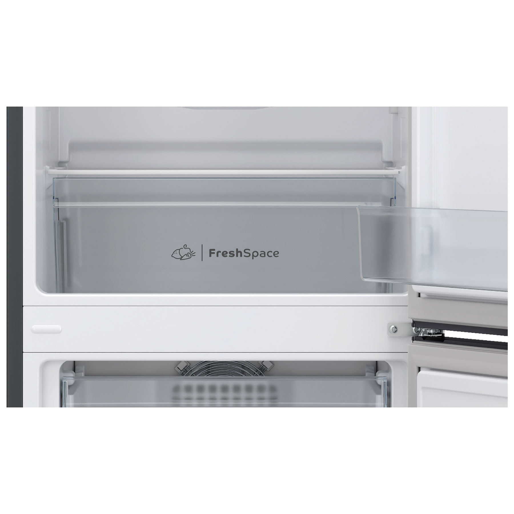 Indesit IB55732BUK 183cm High 50 50 Fridge Freezer in Black 54cm Wide, photo 4
