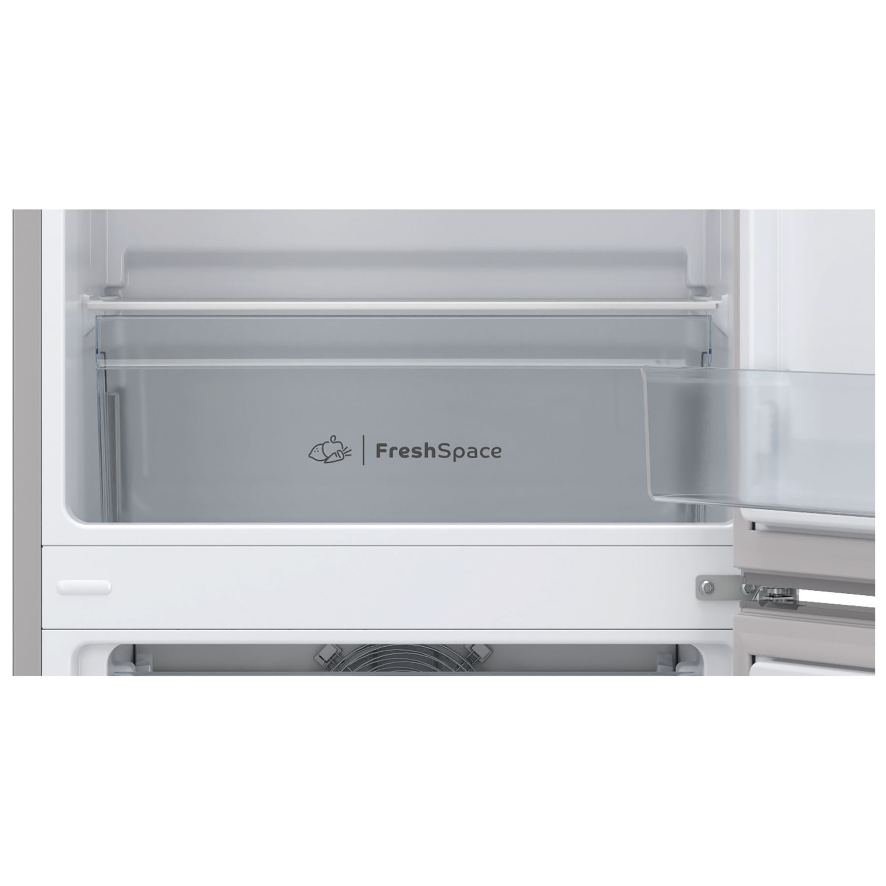 Indesit IB55732SUK 183cm High 50 50 Fridge Freezer in Silver 54cm Wide, photo 4