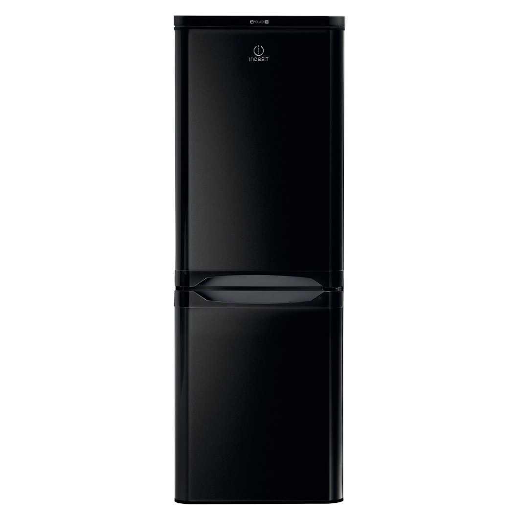 Indesit IBD5515B 55cm Fridge Freezer in Black 1 57m F Rated 150 67L