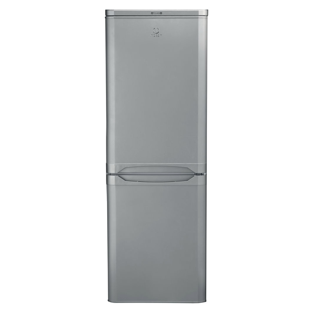 Image of Indesit IBD5515S 55cm Fridge Freezer in Silver 1 57m F Rated 150 67L
