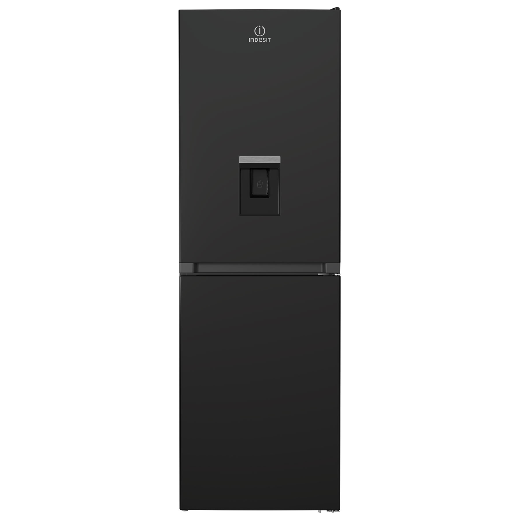 Indesit IBTNF60182BA 60cm Frost Free Fridge Freezer in Black Water Dis