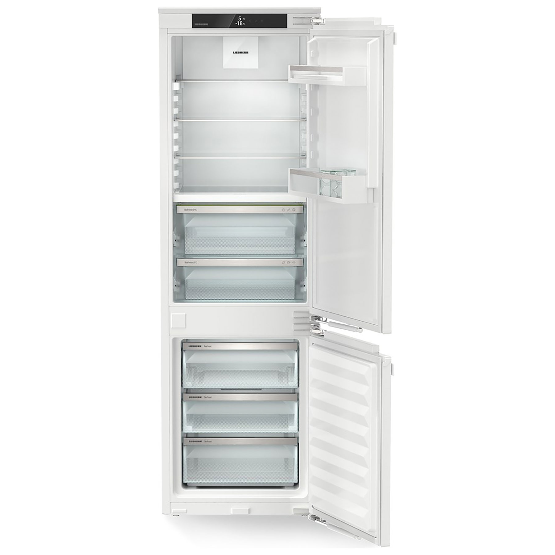 Liebherr ICBNDI5123 178cm Plus Biofresh Integrated 70/30 Frost Free Fridge Freezer