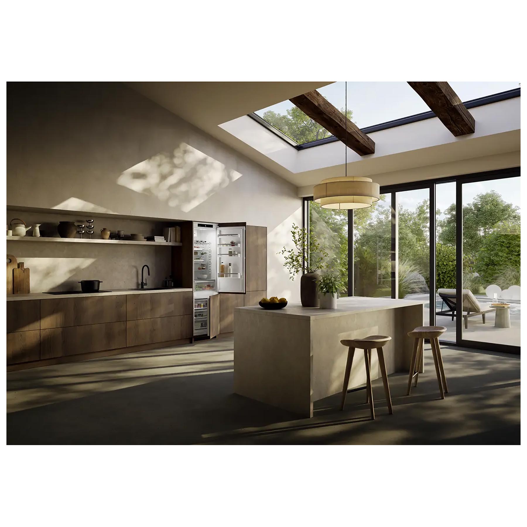 Liebherr ICNSD5603 Integrated 70 30 Frost Free Fridge Freezer 194cm Hi, photo 4