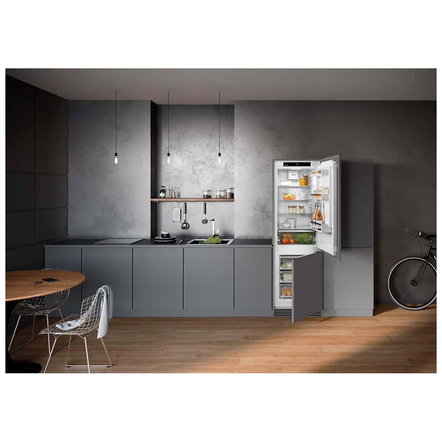 Liebherr ICNC5103 Integrated 70 30 Frost Free Fridge Freezer 177cm Hig, photo 4