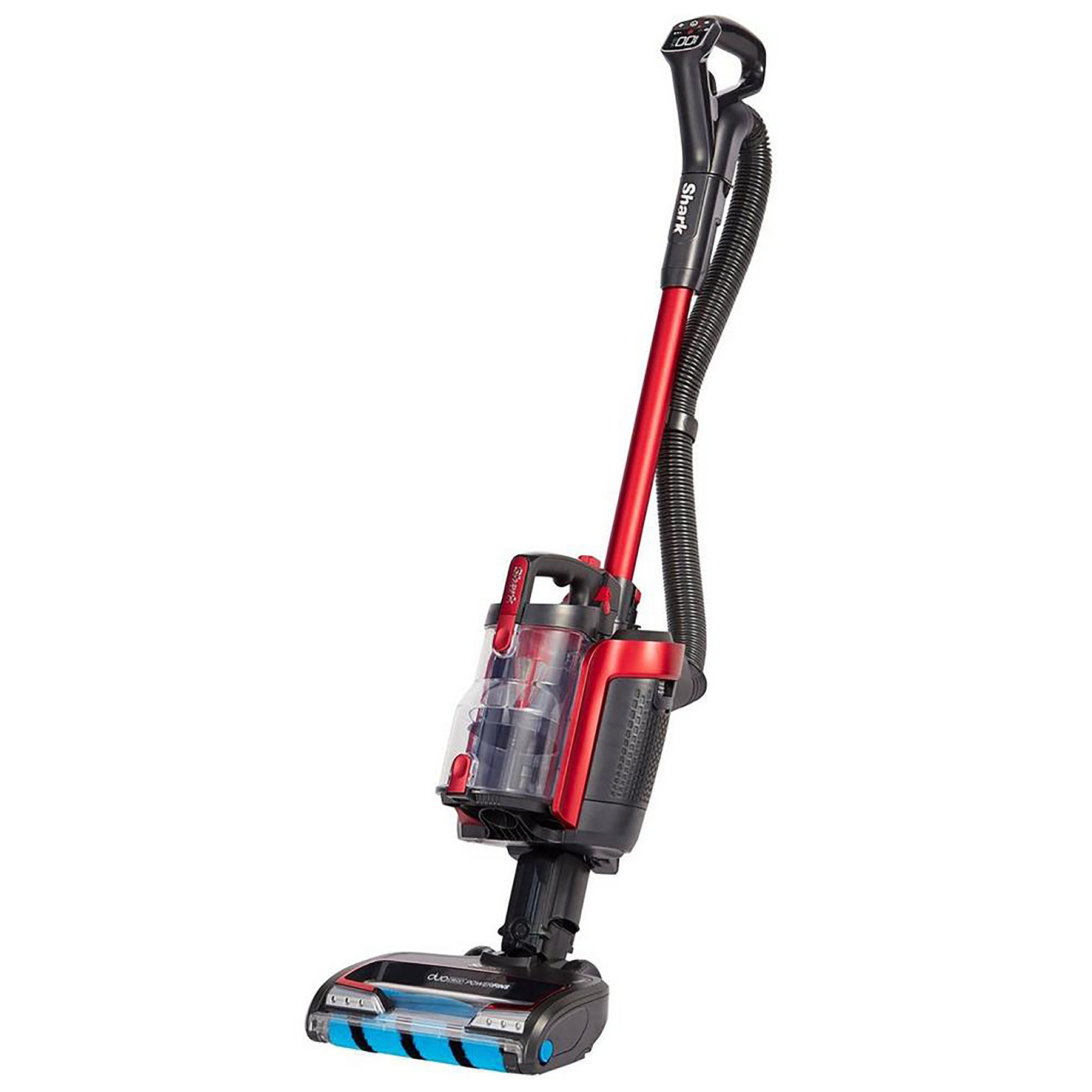 Shark ICZ300UK Anti Hair Wrap Cordless Upright Vac with PowerFins Red