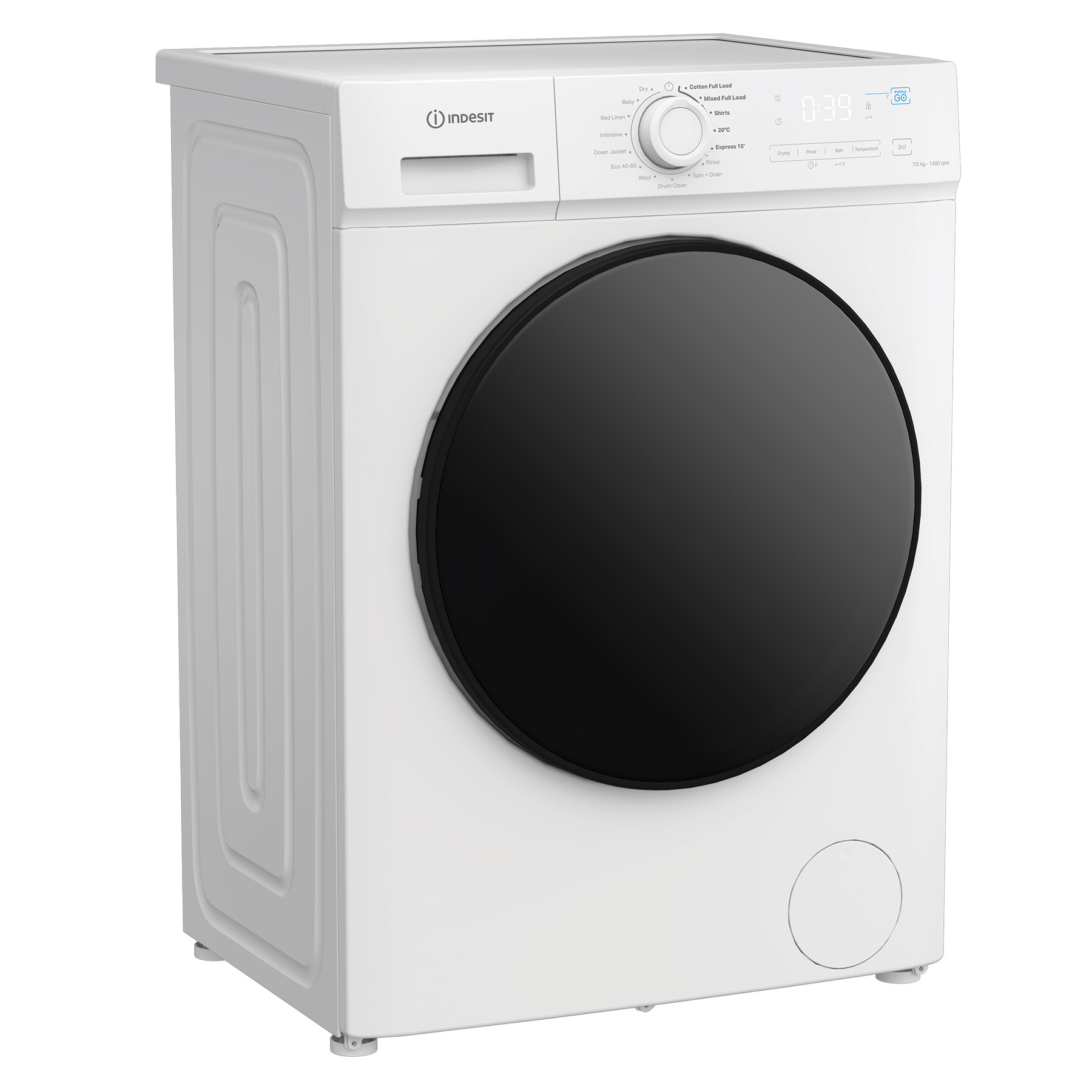 Indesit IDMA75624MYT Washer Dryer in White 1400 Spin 7kg 5kg D Rated P, photo 3