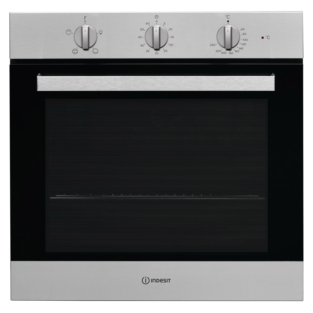 Indesit IFW6230IX Built In Electric Single Oven in St Steel 71L