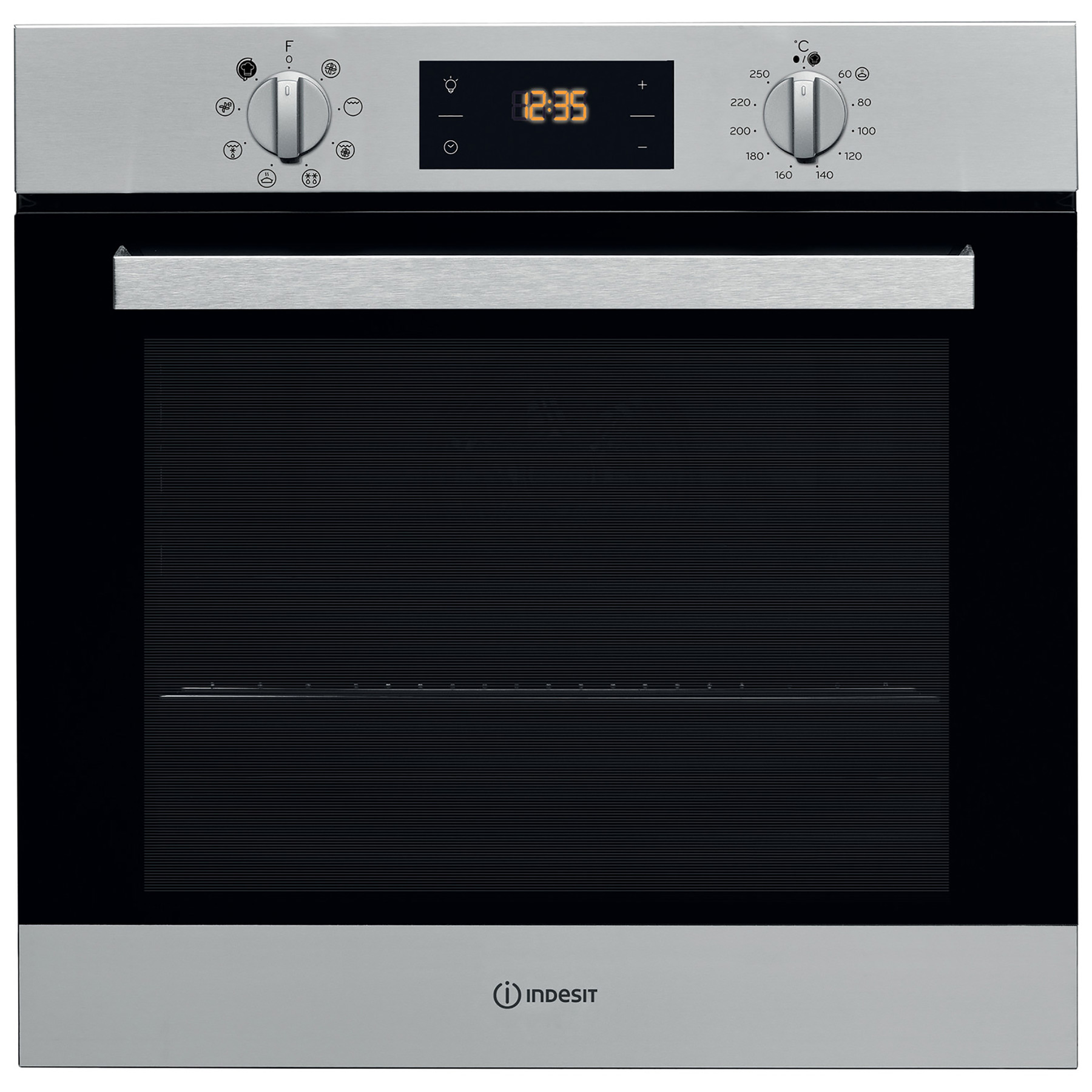 Image of Indesit IFW6340IX Built In Electric Single Oven in St Steel 66L