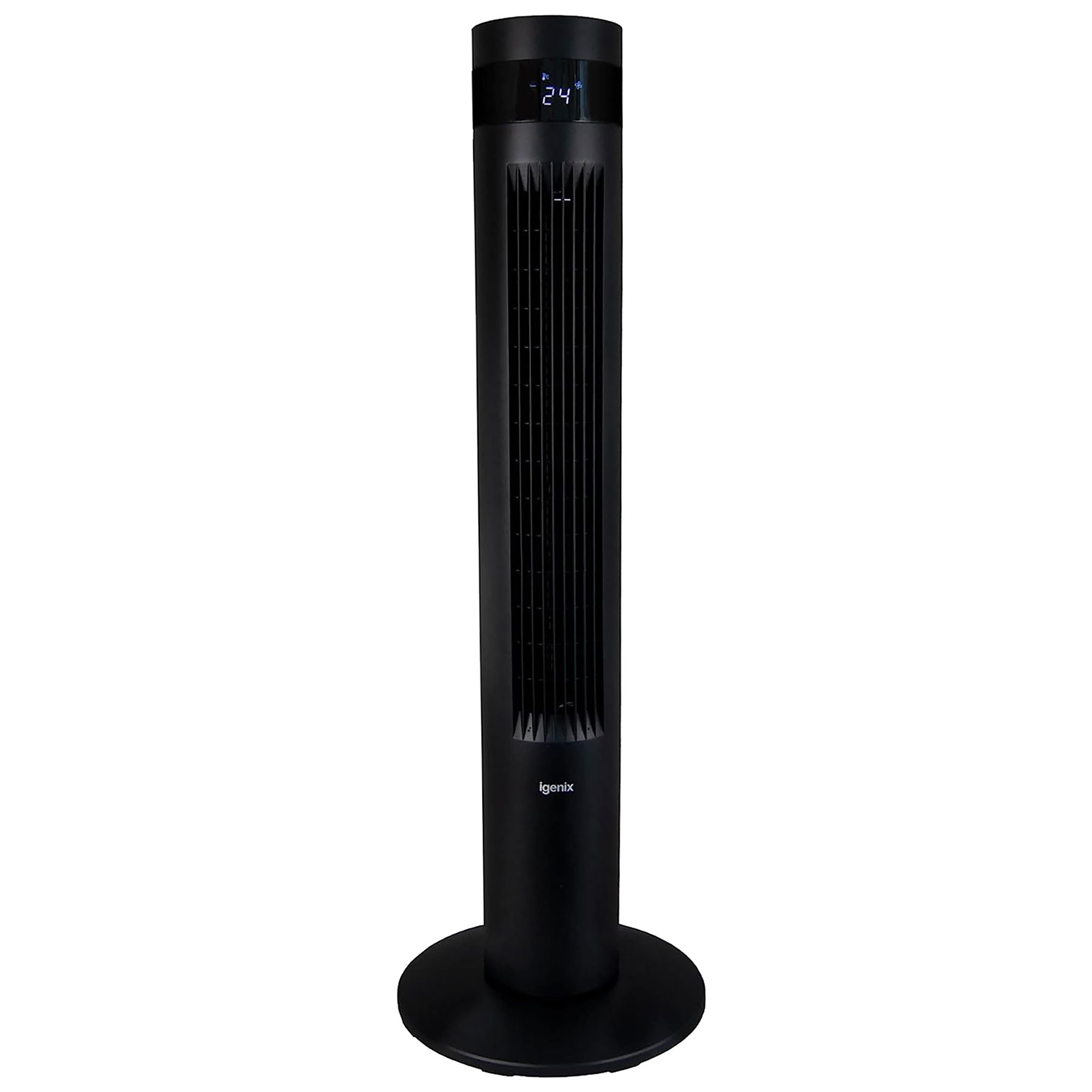 Igenix IGFD6143B 43 Inch Digital Tower Fan in Black Timer Remote Contr