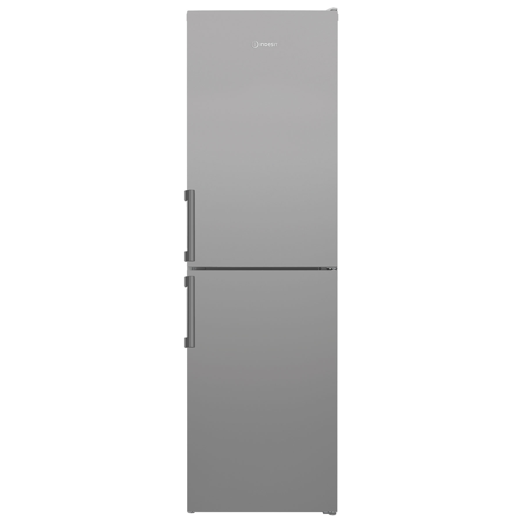 Indesit IKNH1261S4UK 183cm High 50 50 Frost Free Fridge Freezer in Sil