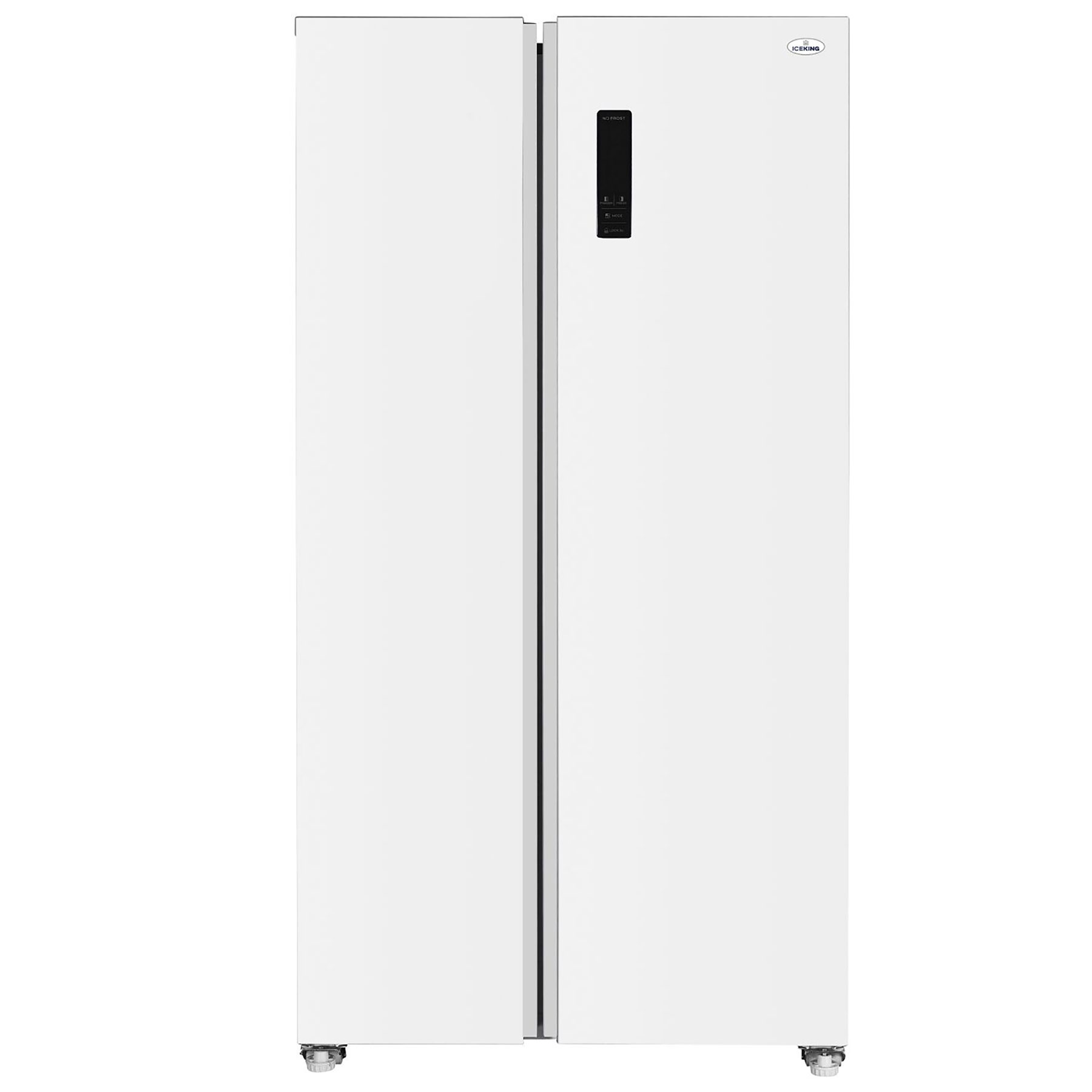 Iceking IKSBS442WH American Fridge Freezer in White Frost Free