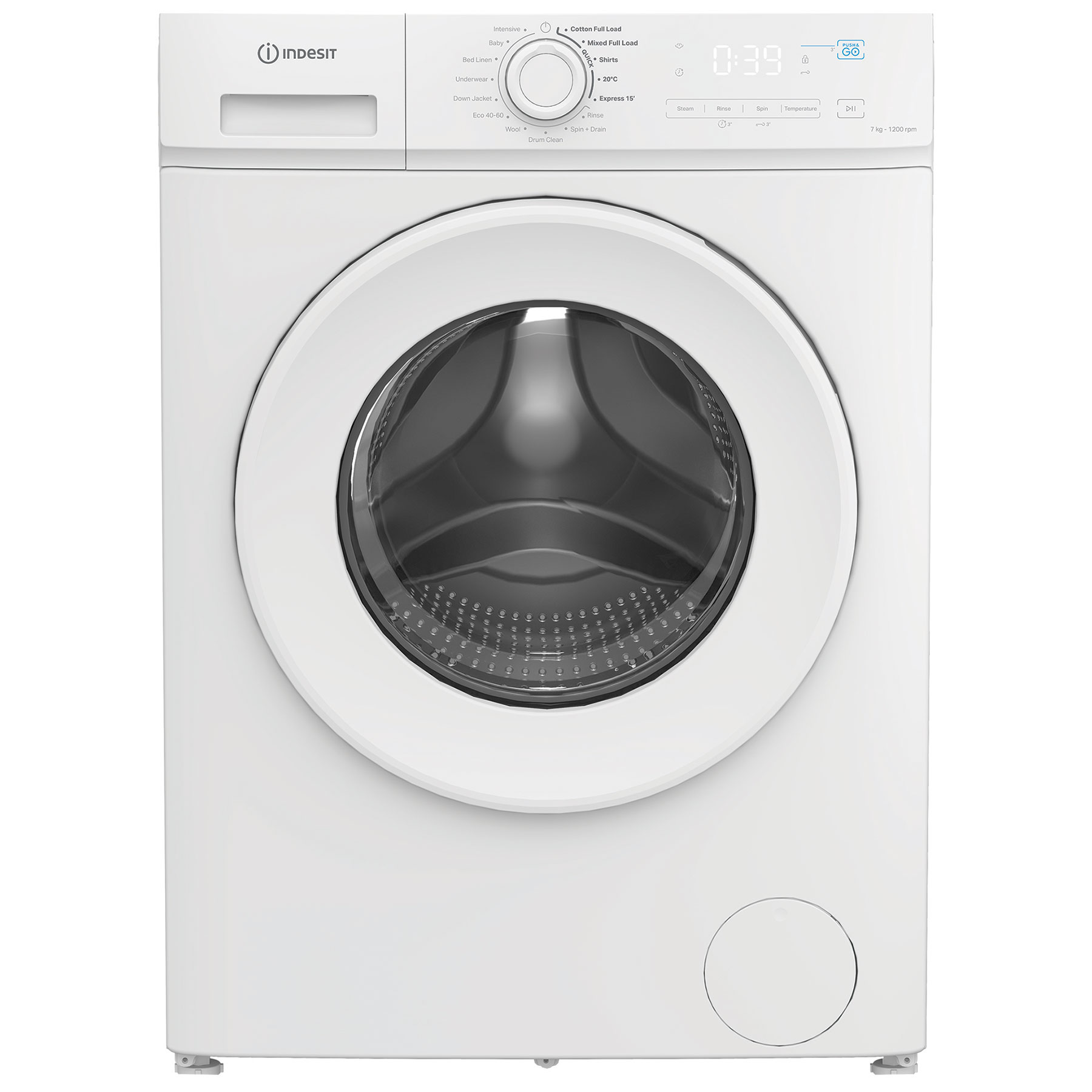 Indesit IMA762MYTIME 7kg 1200 Spin Washing Machine in White A Rated Pu