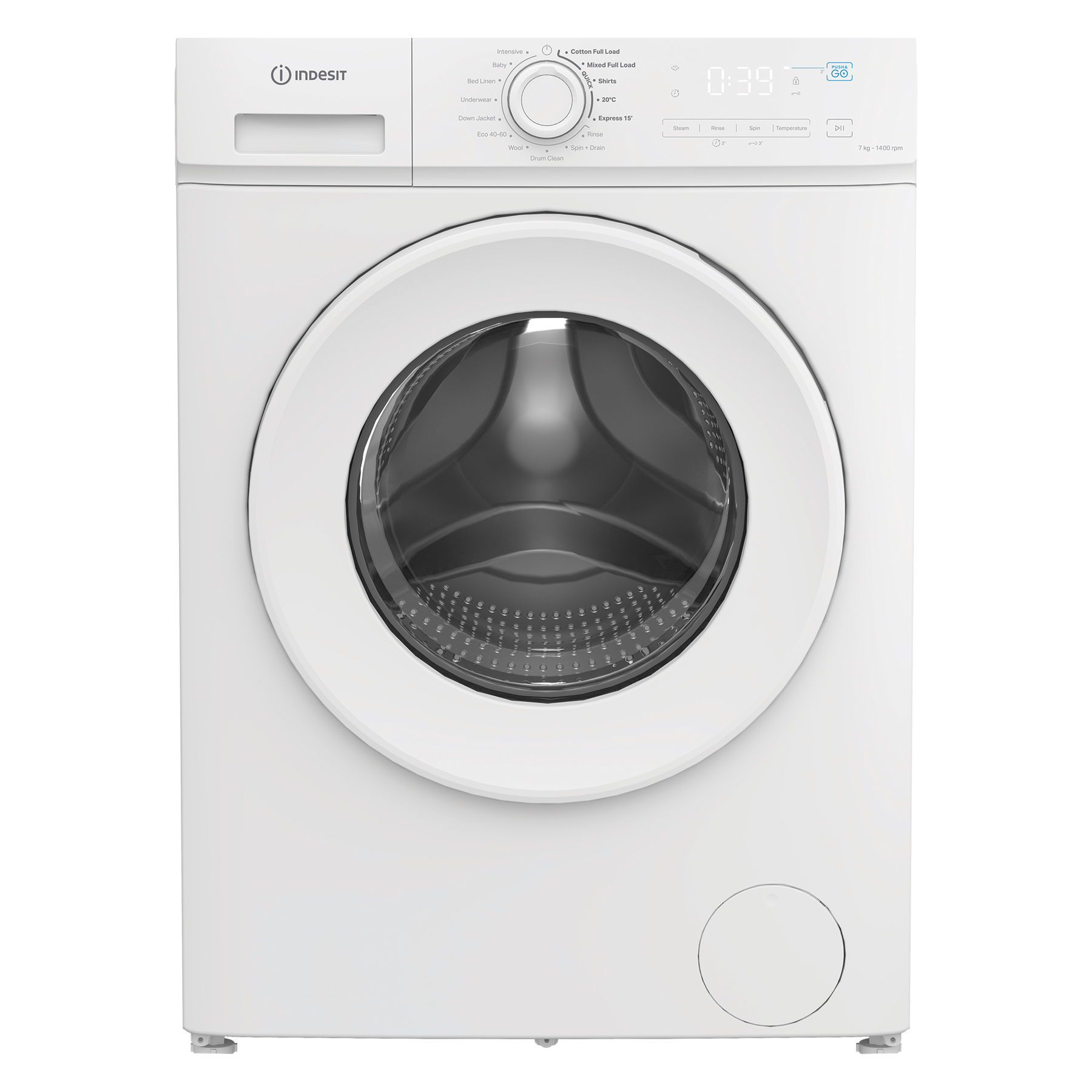 Indesit IMA764MYTIME 7kg 1400 Spin Washing Machine in White A Rated Pu