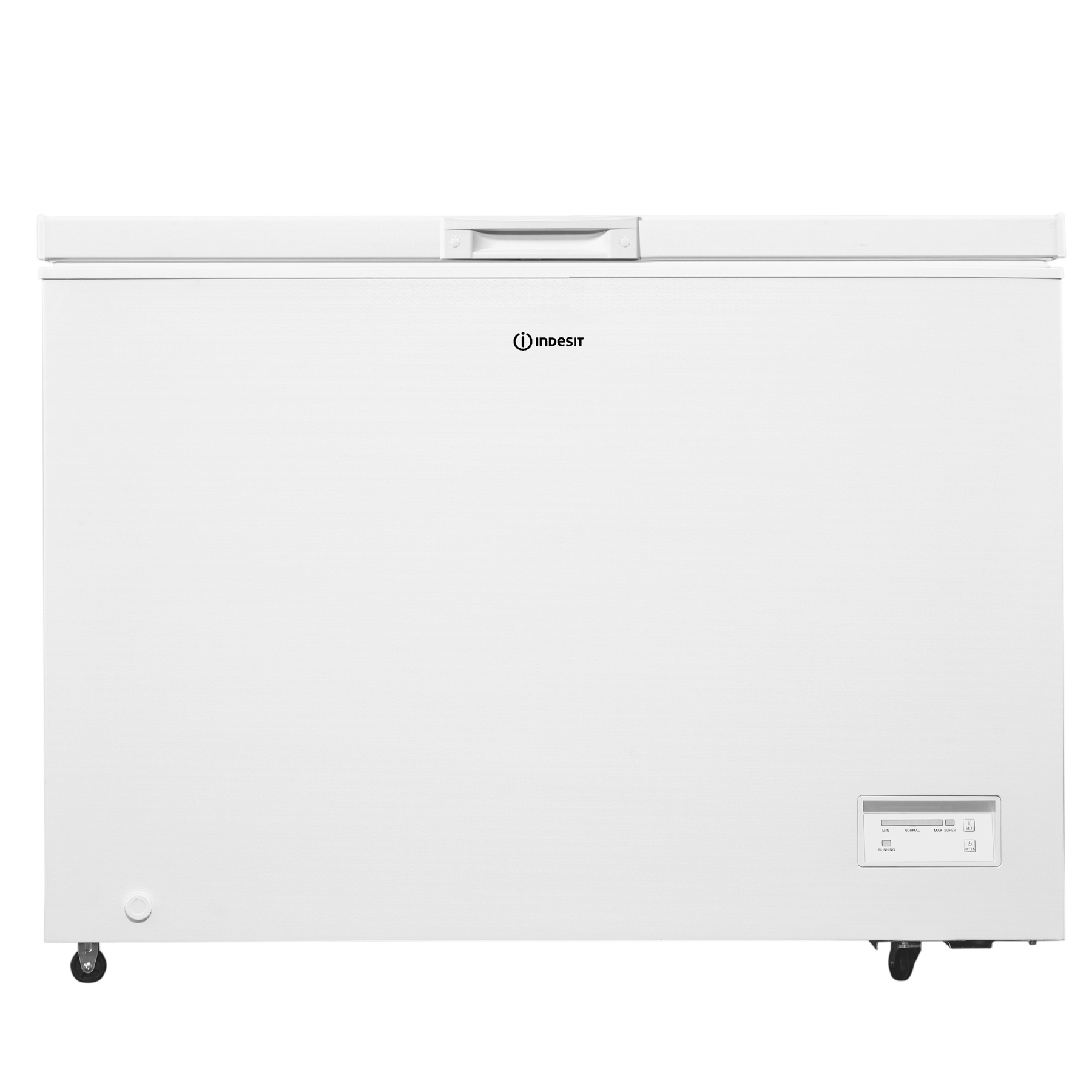 Indesit INCF3084UK 112cm Chest Freezer in White 308 Litres 0 85m