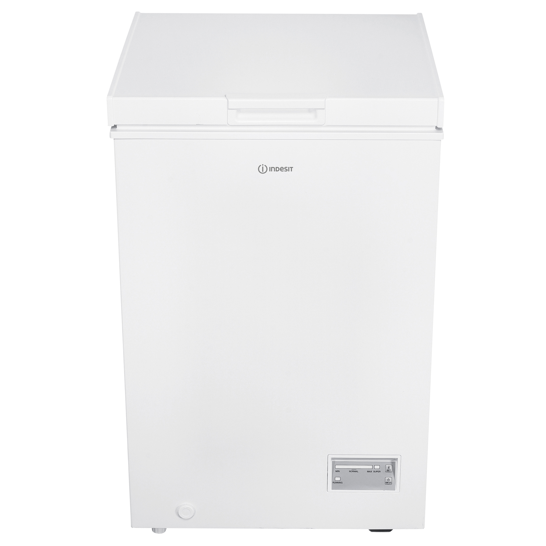Indesit INCF984UK 55cm Chest Freezer in White 98 Litres 0 85m